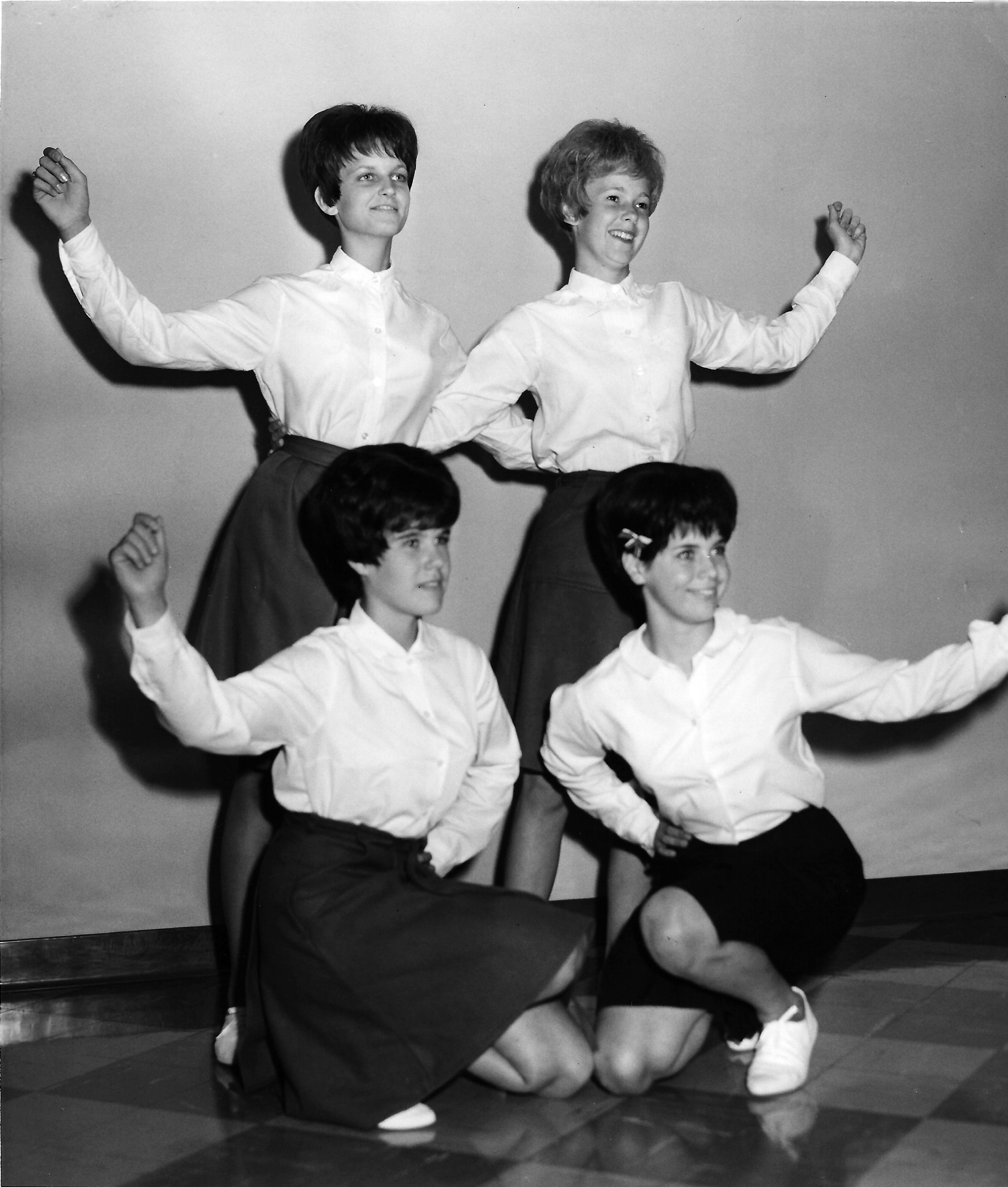 The four girls in this photo published in the Sept. 16, 1963, Lewiston Tribune had been elected A Squad cheerleaders at Sacajawea Junior High School in Lewiston. They are, Deanna Ebel, top left, Janice Nearing, top right, Traci Wilson, bottom left, and alternate Molly Grimoldby, bottom right. Readers who would like to share their historical photos (20 years or older) from throughout the region may do so by emailing them to blasts@lmtribune.com or submitting them to: Blast from the Past, P.O. Box 957, Lewiston, ID 83501. Questions? Call Jeanne M. DePaul at (208) 848-2221.