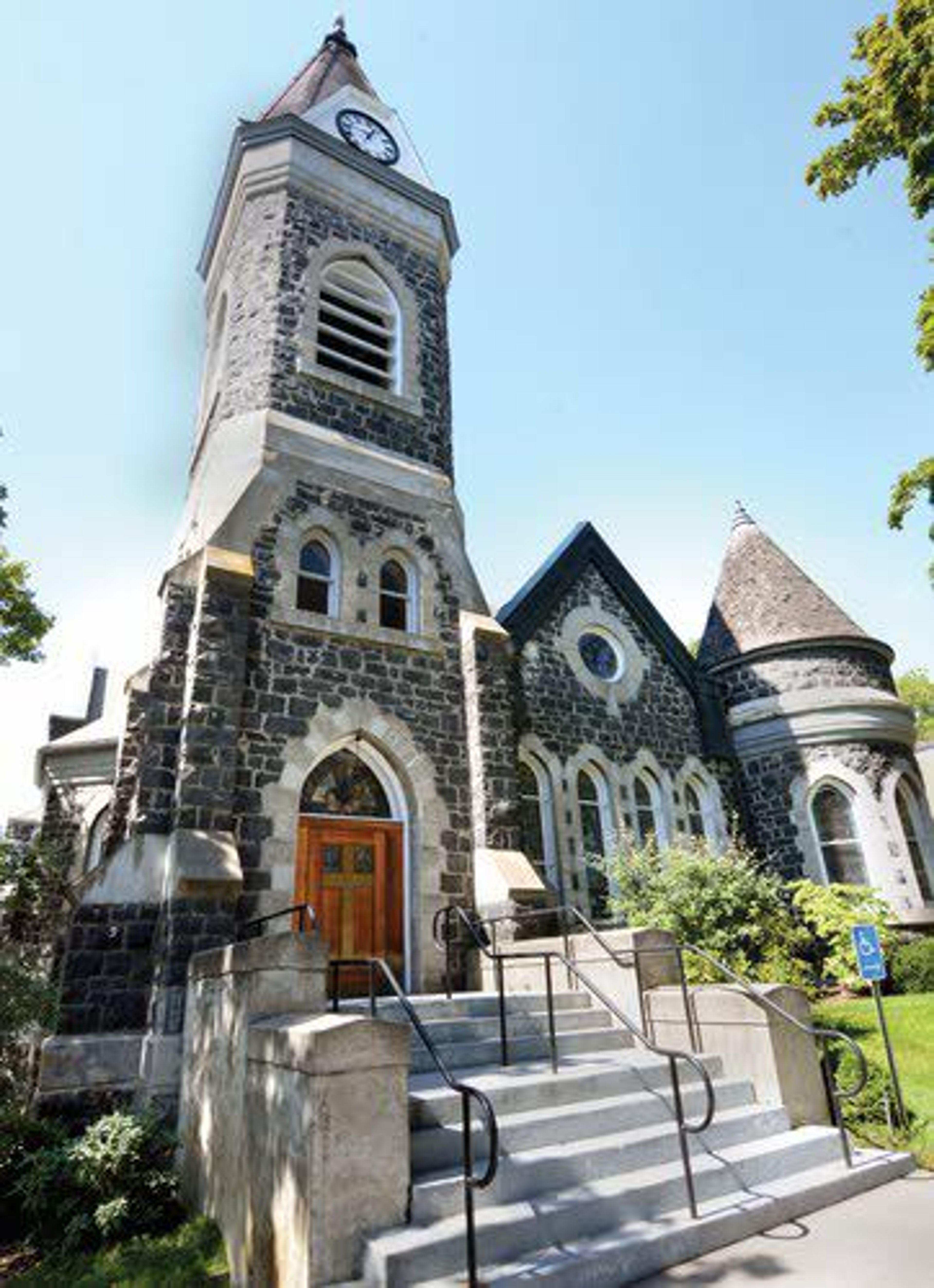 The Methodist Church in Moscow was designed by the same architect as the former Methodist Church in Lewiston, longtime home of the Lewiston Civic Theatre.