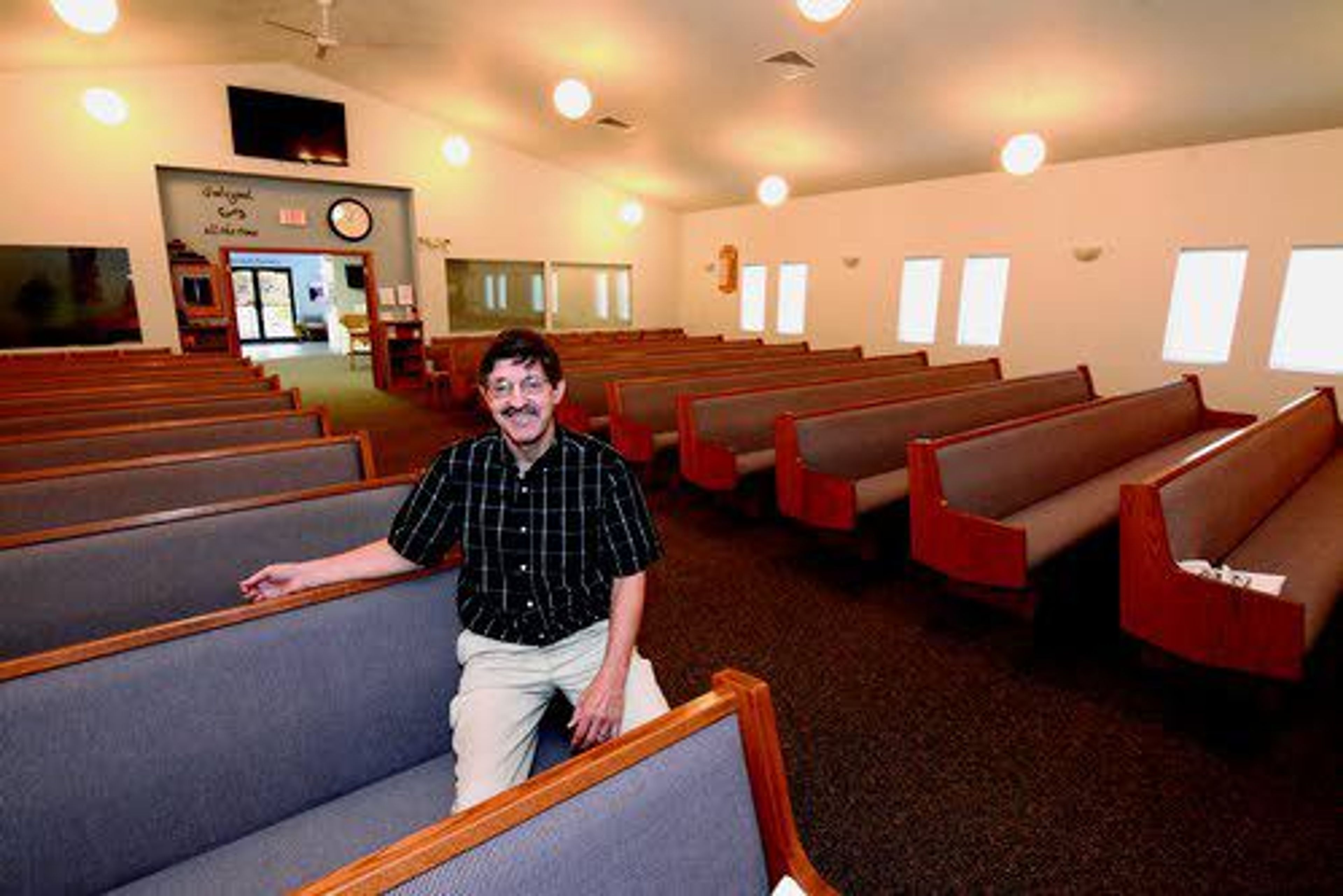 Joel Solliday is leading the Church of Christ at Lewiston through a celebration of the church’s 100 years of service.