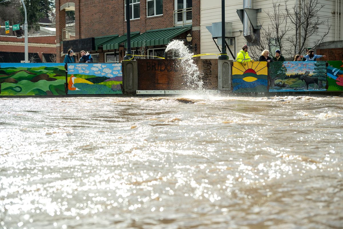 Heavy rain triggers flooding Saturday
