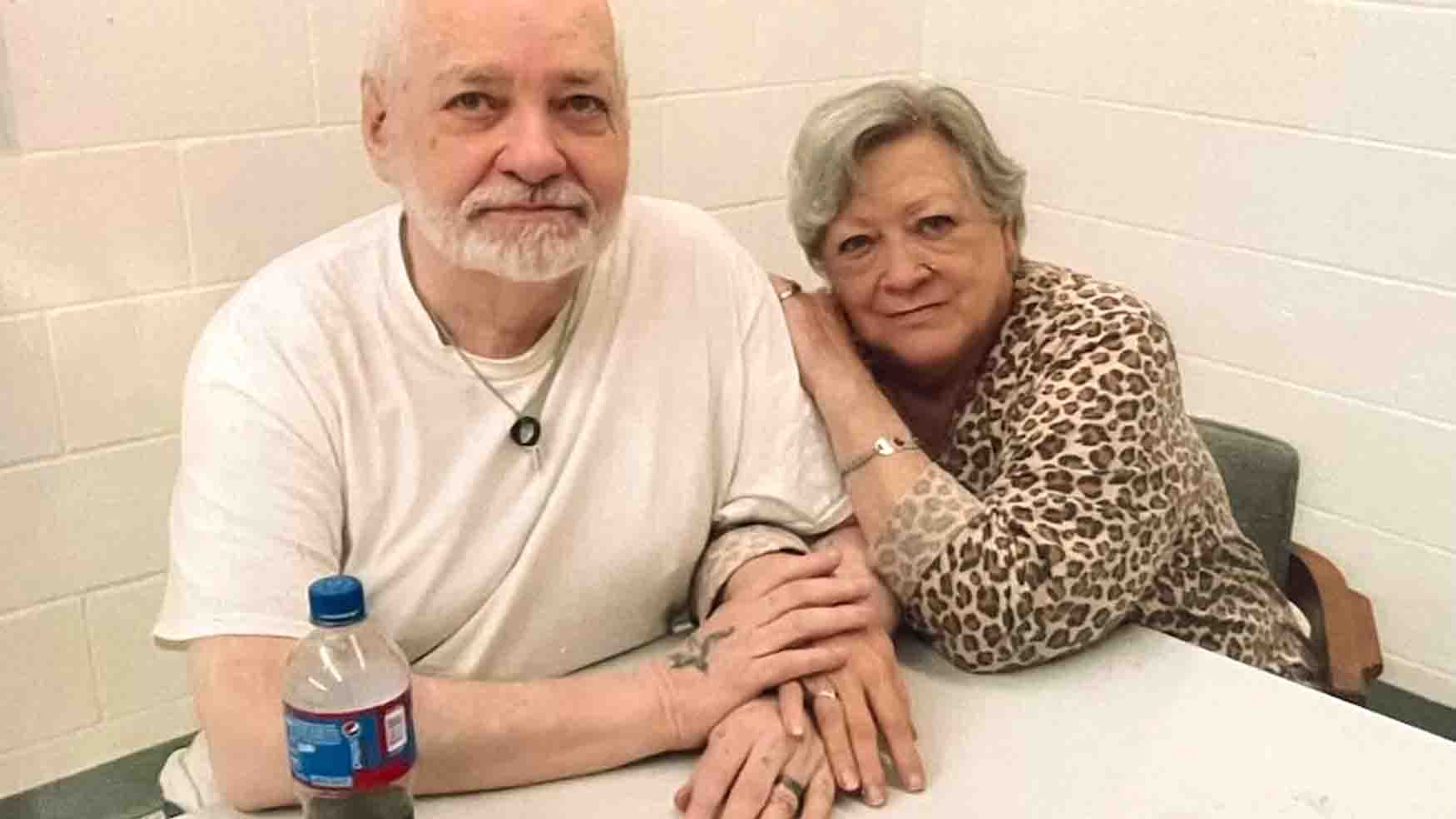 Thomas Creech, left, is Idahos longest-service death row prisoner. He poses for a photo with his wife, LeAnn Creech, who he married in 1998 while incarcerated.