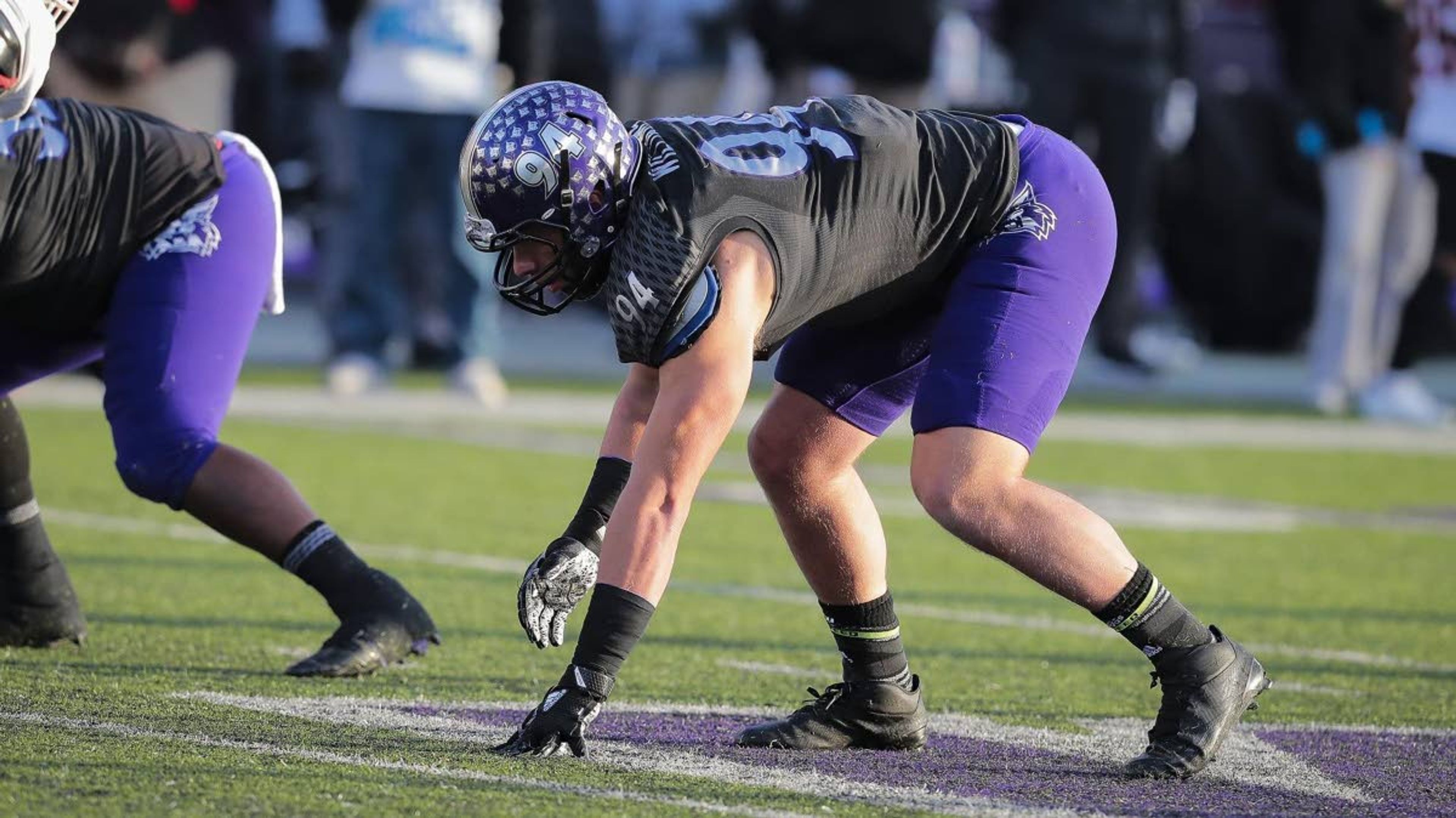 Standout Weber State defensive end Jonah Williams prepped at Rocky Mountain High in Meridian.