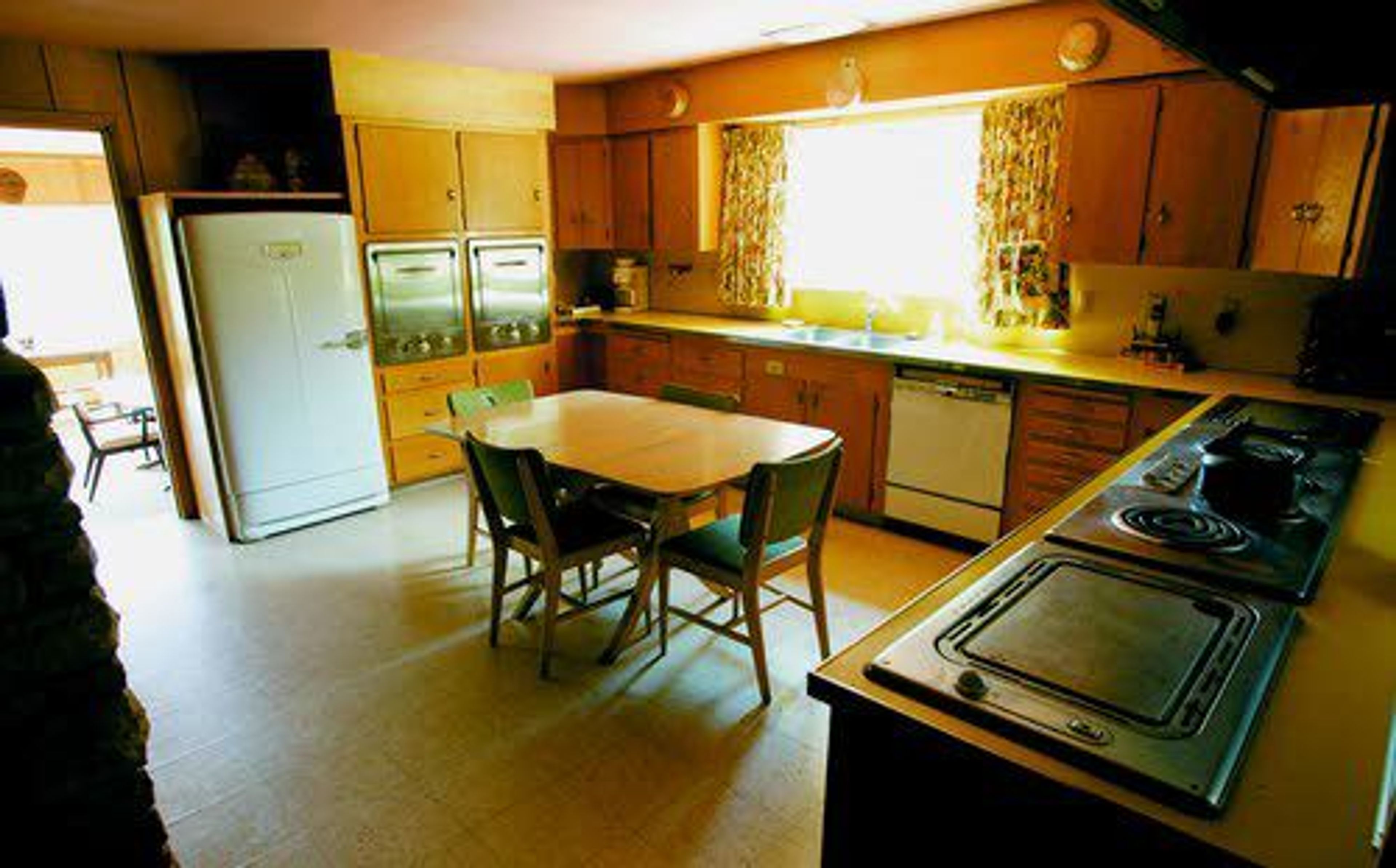 This July 30, 2007, photo shows a view of the kitchen.