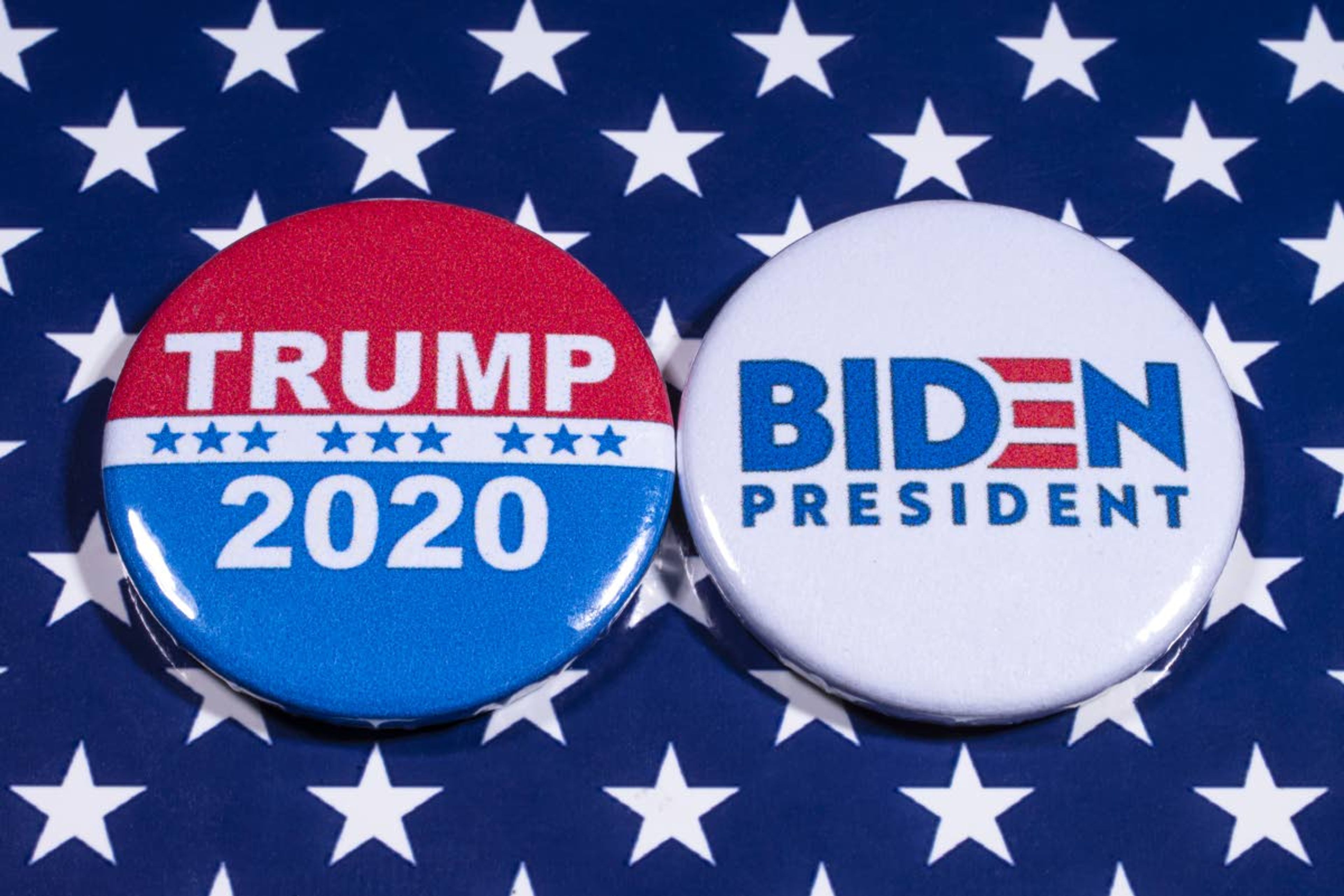 Trump and Biden pins will be acceptable apparel at Idaho polling place this election season.