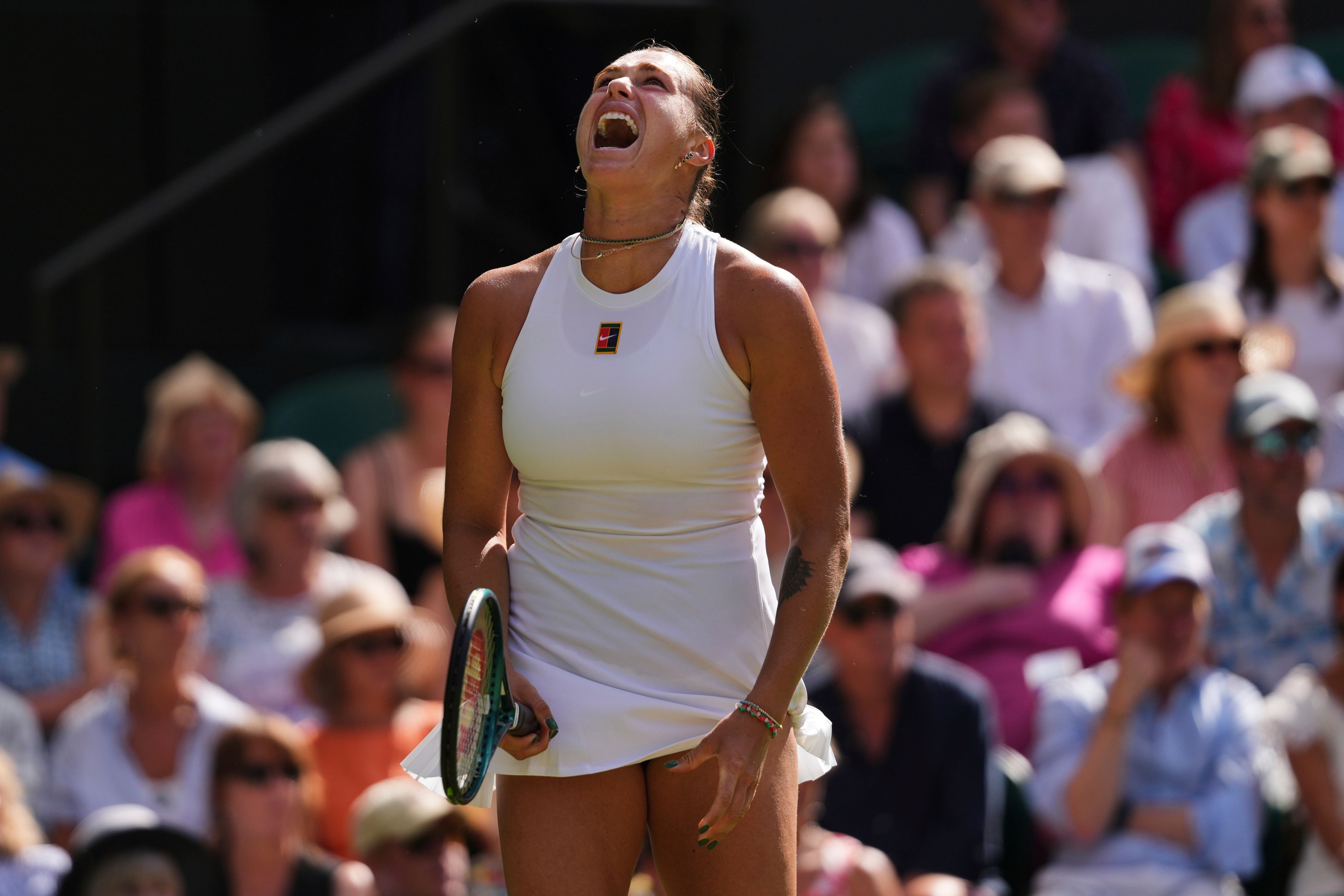 Anisimova upsets No. 1 Sabalenka at Wimbledon