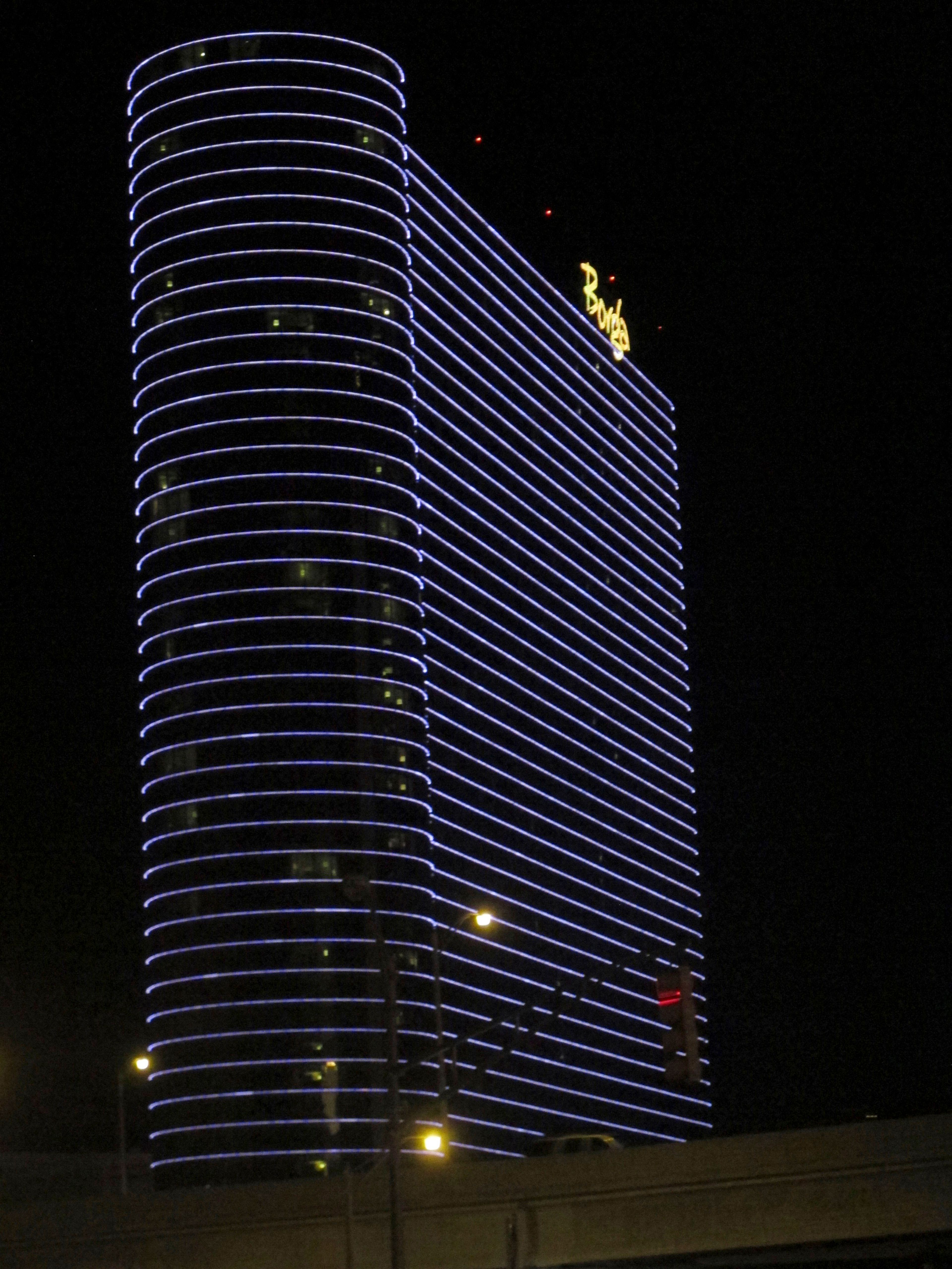 The Borgata Hotel Casino & Spa in Atlantic City N.J. shown at night on Aug. 31, 2012.