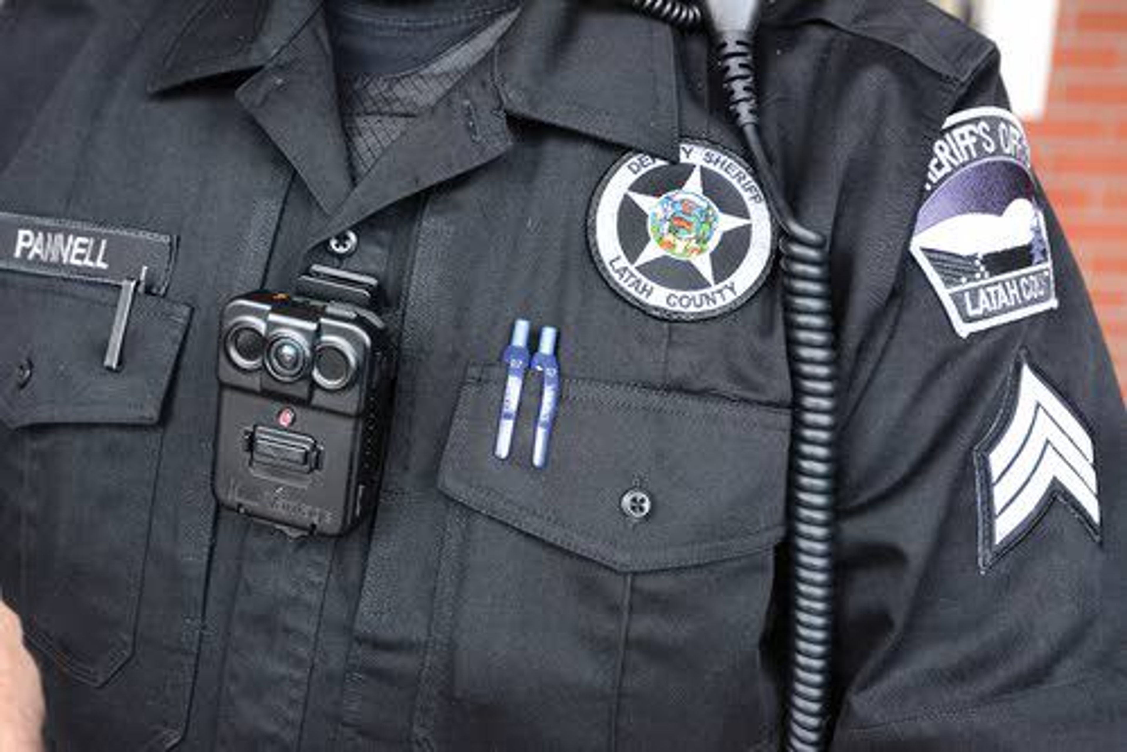 Among the many adornments of a Latah County sheriff’s deputy’s uniform is a new body camera, more capable than the 10-year-old models being retired.