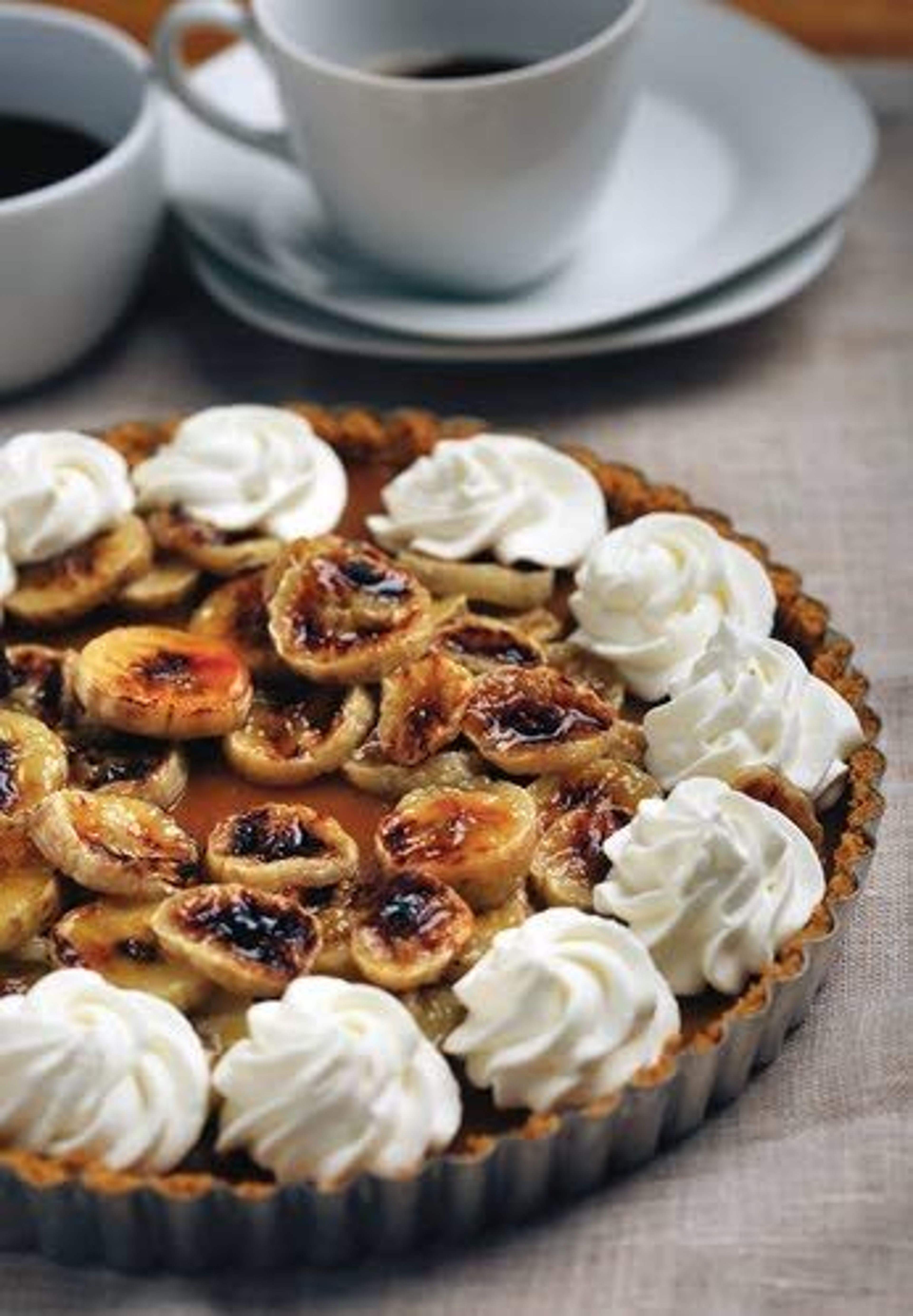 Overthetop banoffee bonds pie and toffee