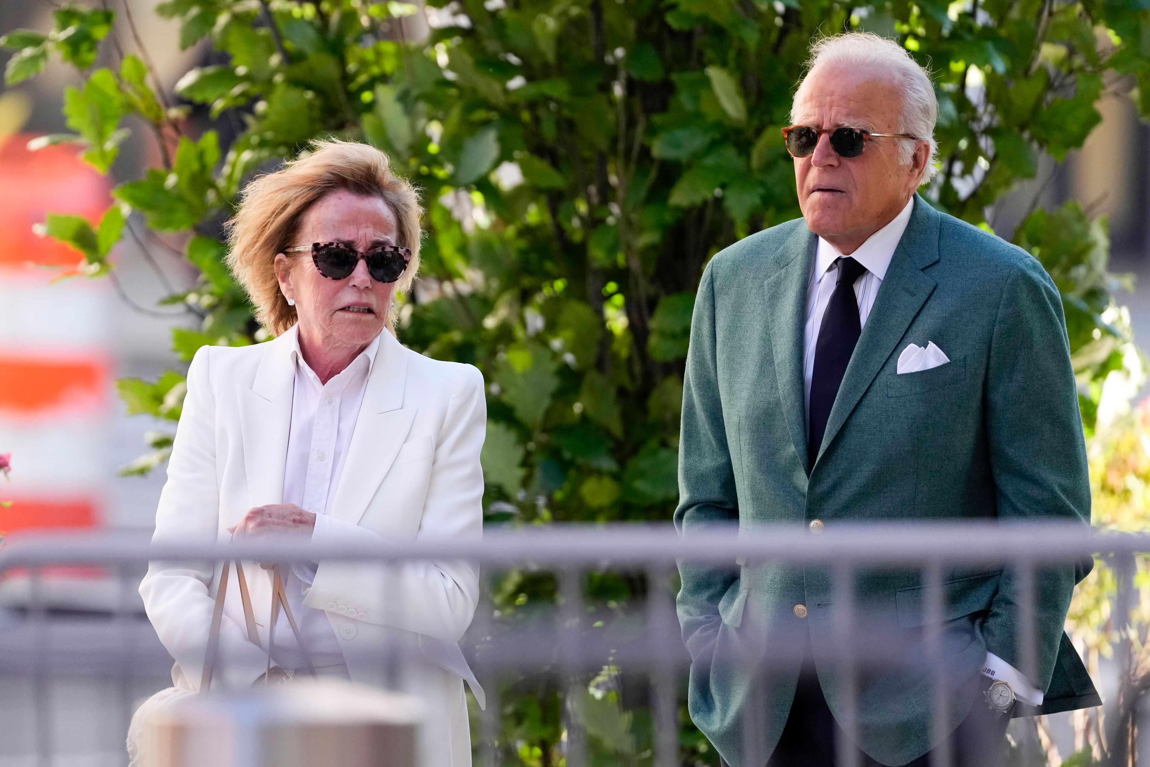 Valerie Biden and James Biden arrive to federal court, Monday, June 10, 2024, in Wilmington, Del.