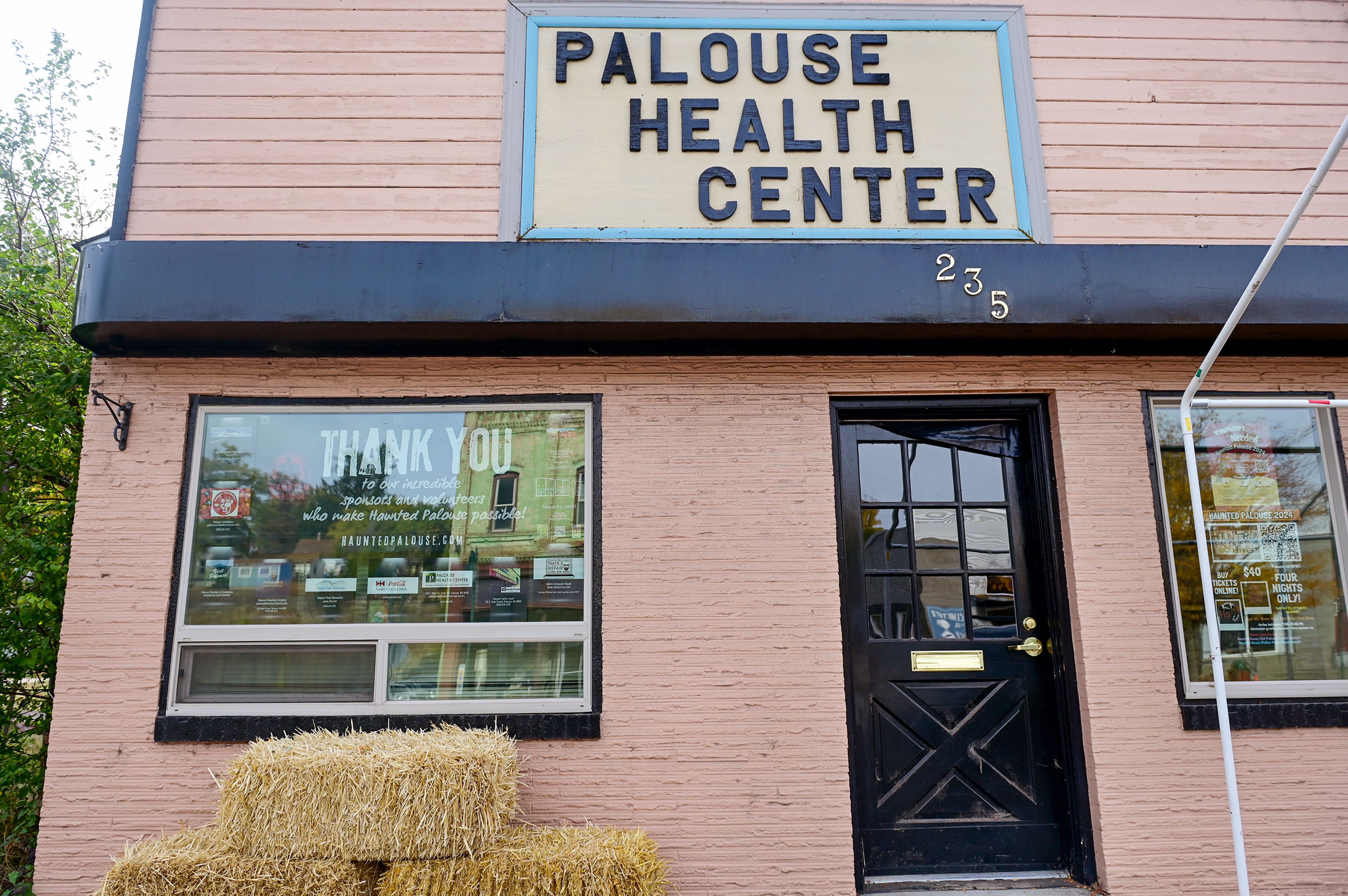 A second haunted house will take Haunted Palouse visitors through the old Palouse Health Center, seen Tuesday in Palouse.,