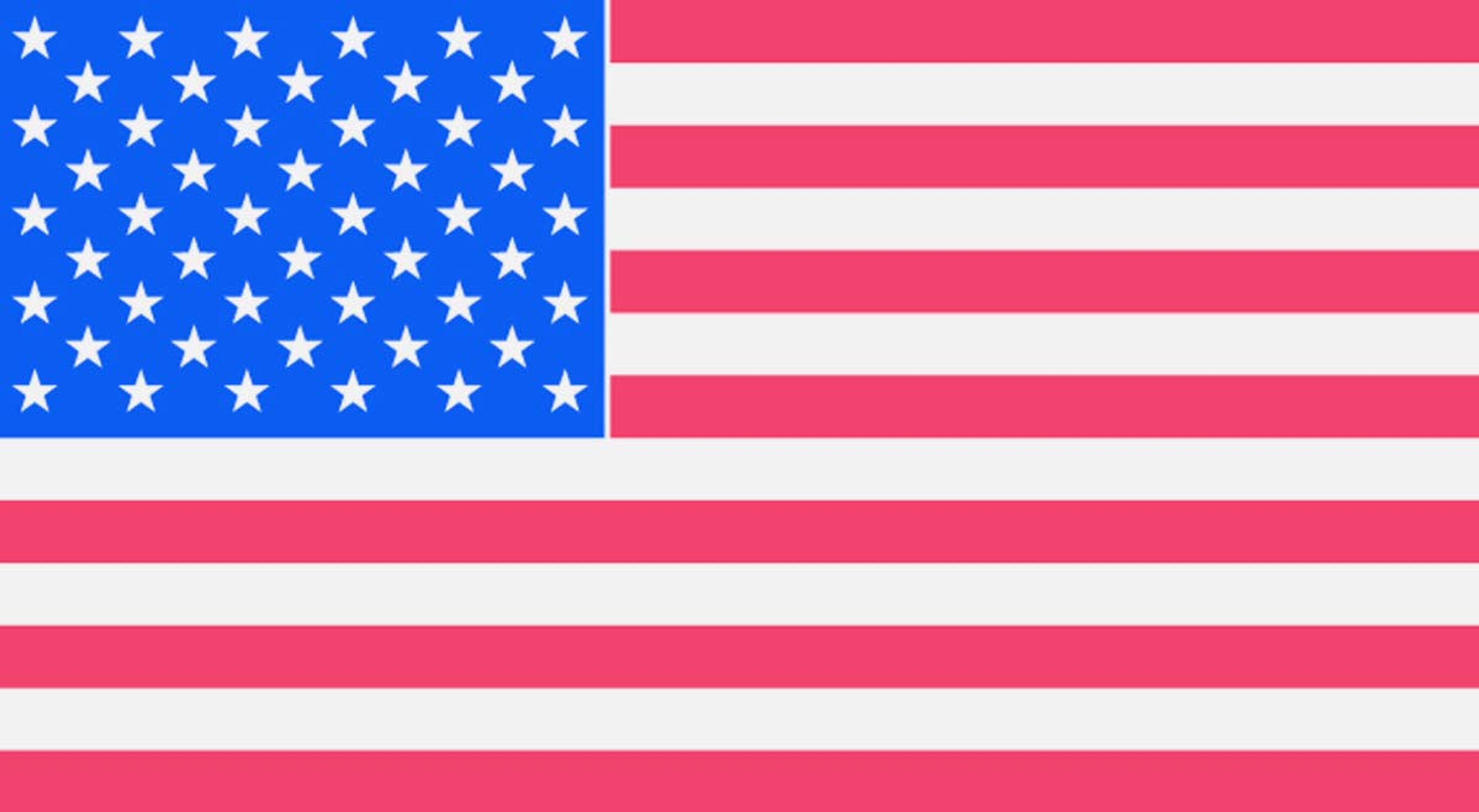 American flag graphic