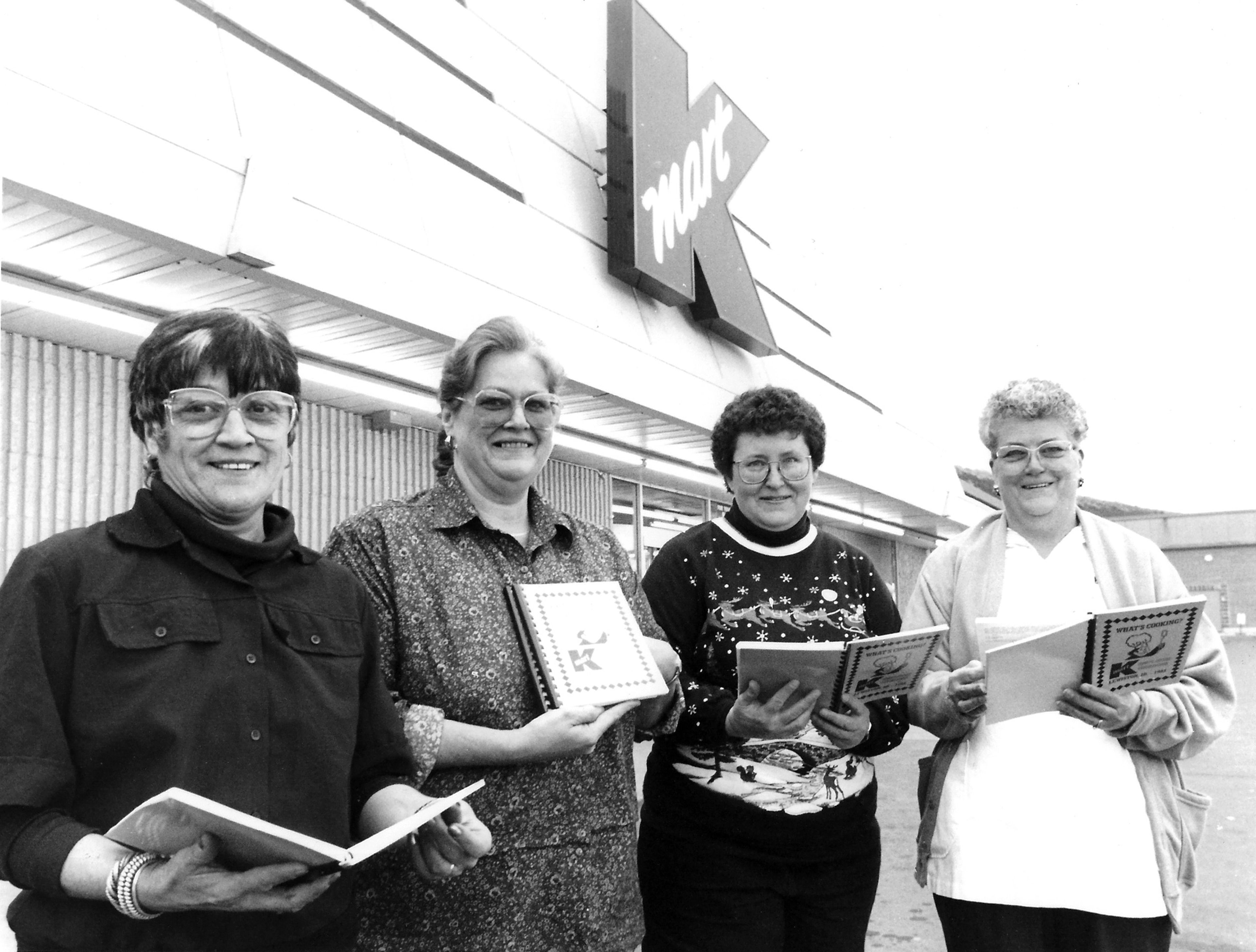 Employees of Lewiston's Kmart store hold the cookbook they produced in front of the store in this photo published in the Close to Home section of the Dec. 22, 1993, Lewiston Tribune. From left are Geri Pea, Reta Hawks, Carole Lemier and Duthiel Stellyes. According to the accompanying column by Charlotte Larson, the four women were among a group of employees who had begun sharing recipes among themselves and ended up compiling a cookbook containing more than 200 of their favorites. Proceeds from the cookbook were to be donated to a favorite charity. Pea and Hawks were co-chairpersons of the project and were in charge of collecting the recipes. Among those recipes shared with readers in this column were ranch style chicken, cherry delight, crescent chicken squares and potato romanoff. Readers who would like to share their historical photos (20 years or older) from throughout the region may do so by emailing them to blasts@lmtribune.com or submitting them to: Blast from the Past, P.O. Box 957, Lewiston, ID 83501. Questions? Call Jeanne M. DePaul at (208) 848-2221.