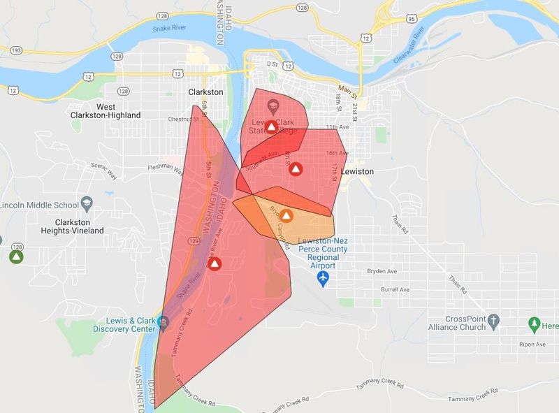 Nearly 5,000 customers in Lewiston experience power outage in Lewiston