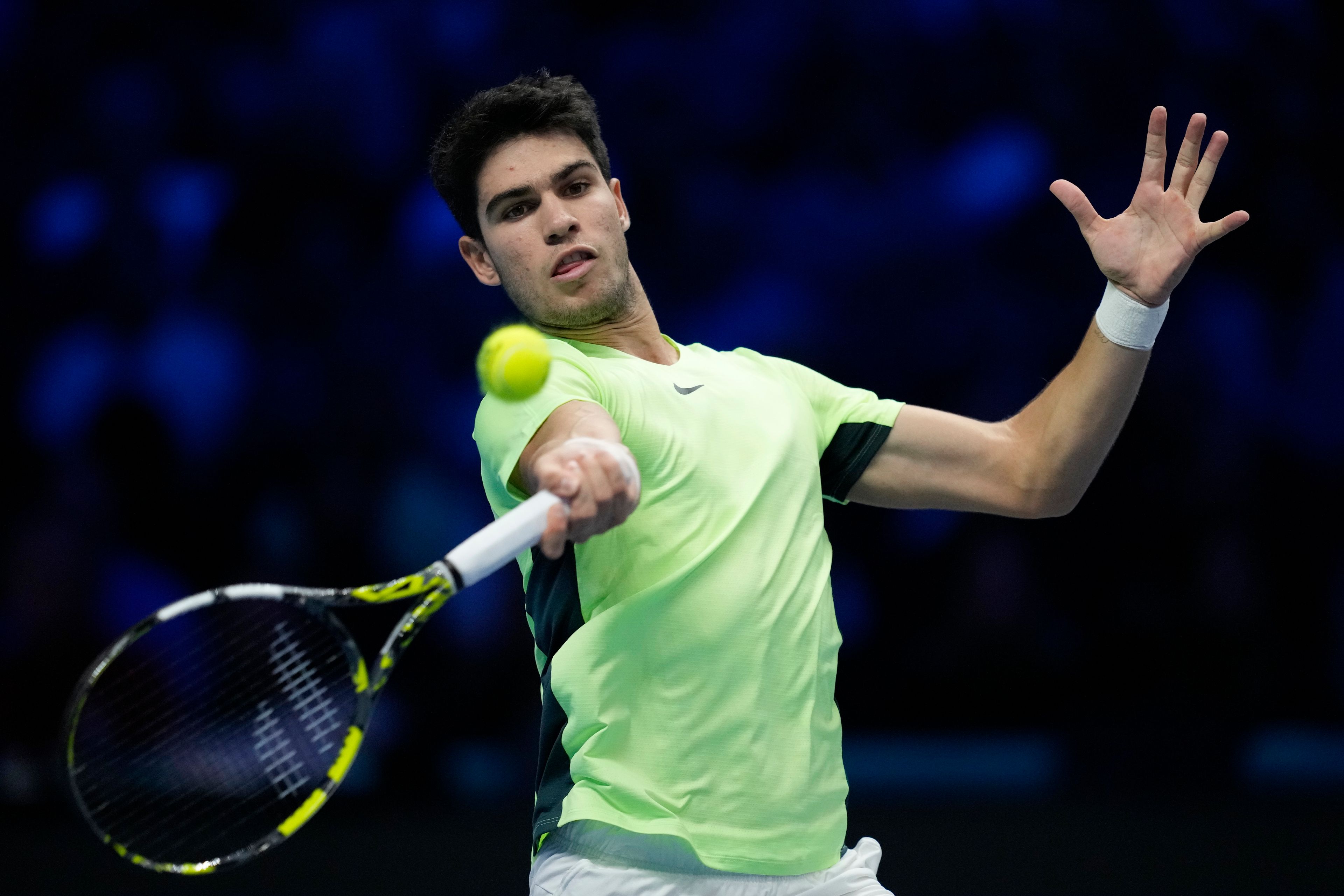 Carlos Alcaraz sets up semifinal match against Novak Djokovic at ATP F...