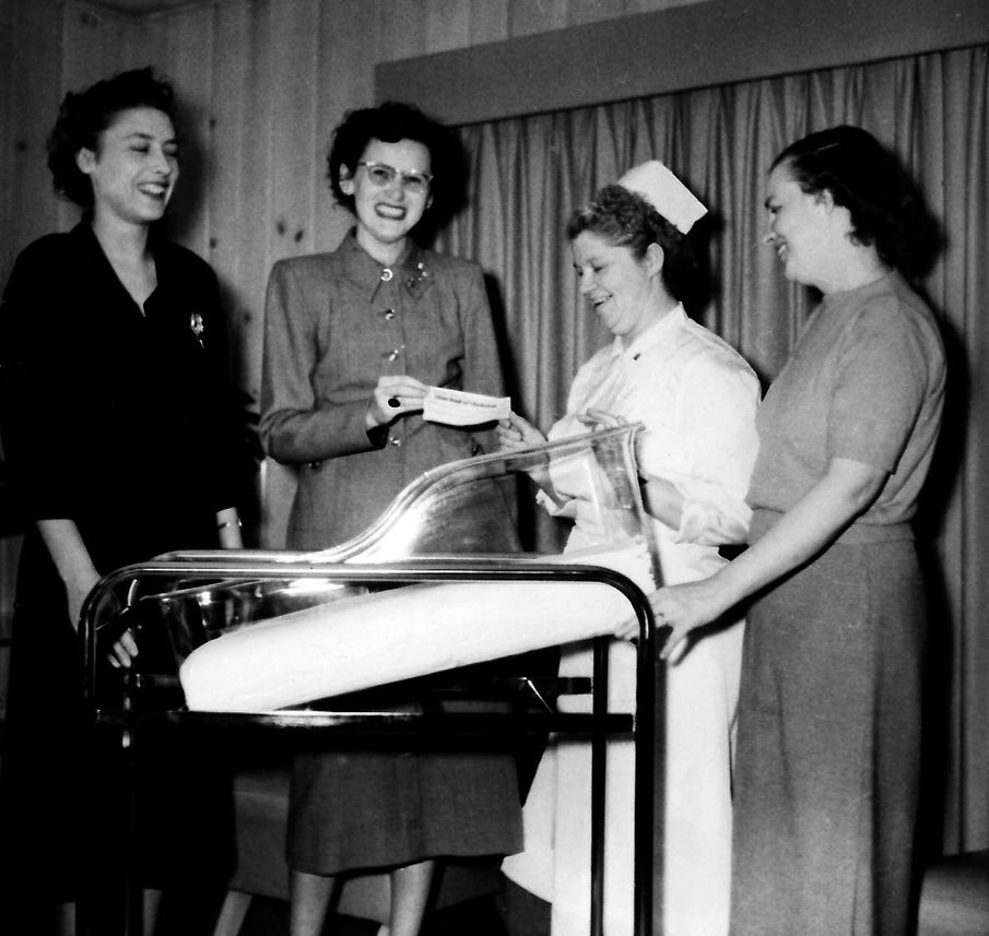 Blast from the Past / 1952 JayCEttes make donation to hospital nurs...
