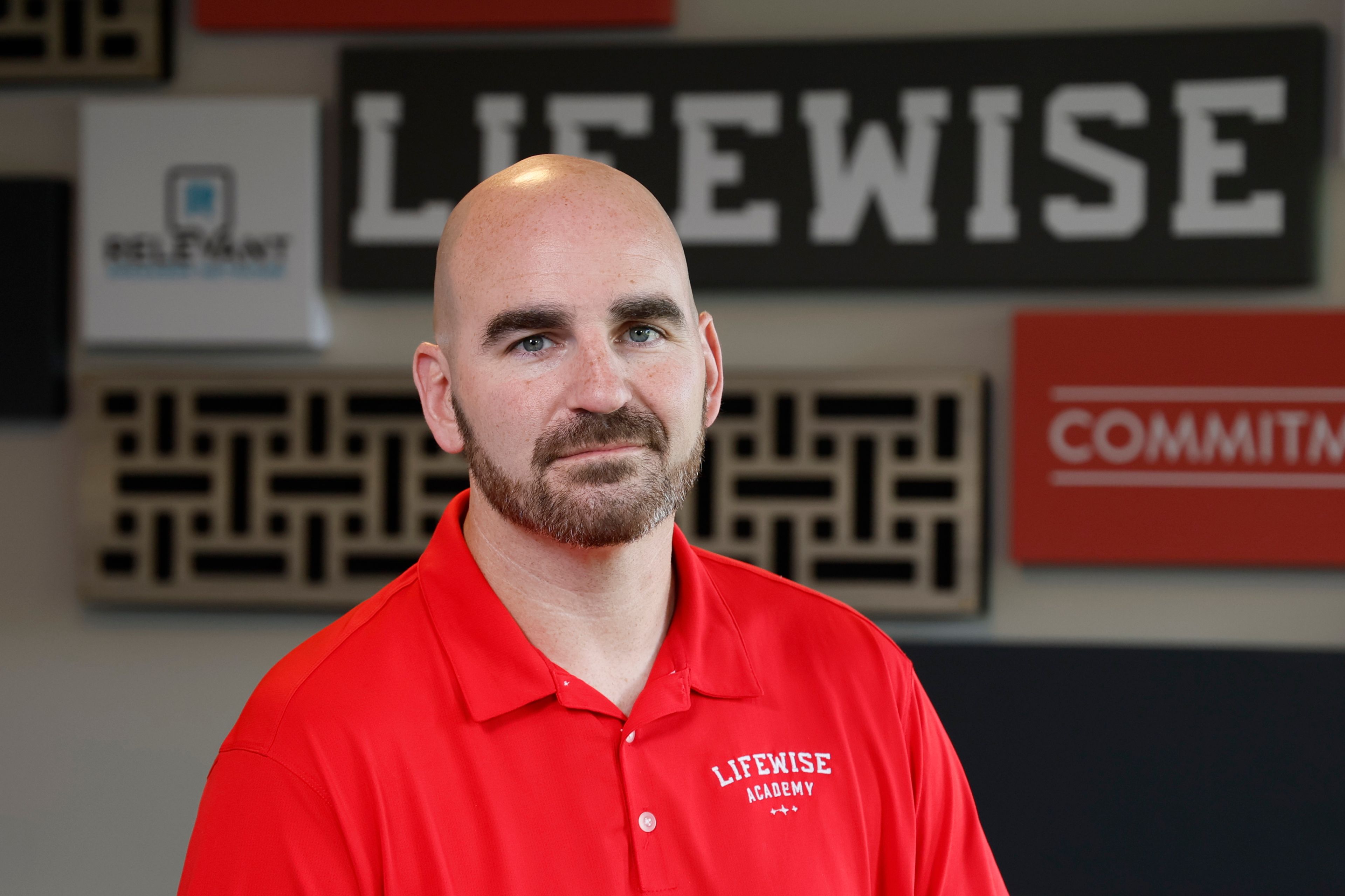 Joel Penton, founder and CEO of LifeWise Academy, poses at LifeWise Academy offices Thursday, May 30, 2024, in Hilliard, Ohio. The Ohio-based Christian nonprofit that organizes off-campus Bible classes for public school students has taken off in Indiana since the state passed legislation forcing school districts to comply.