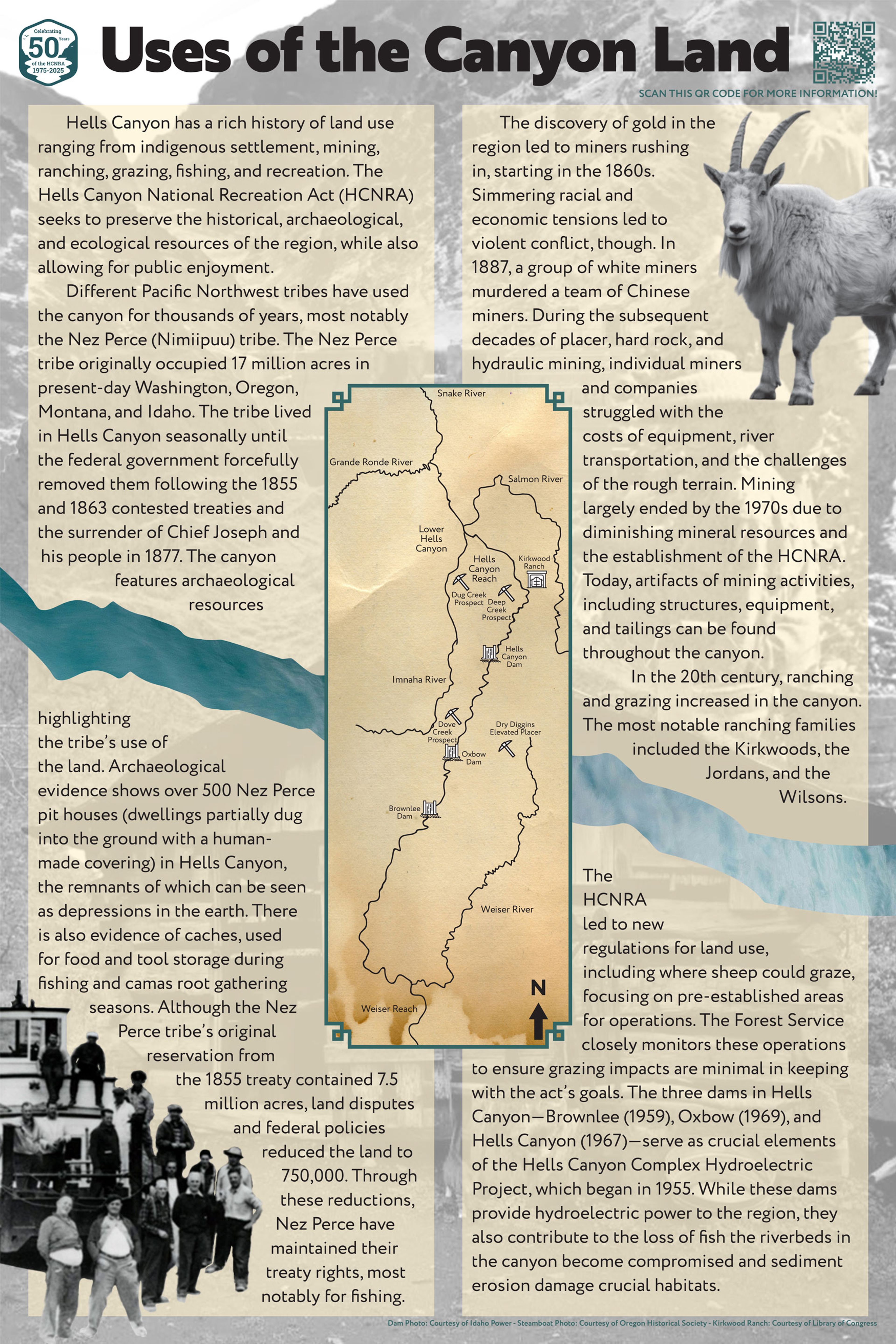 Hells Canyon history on display