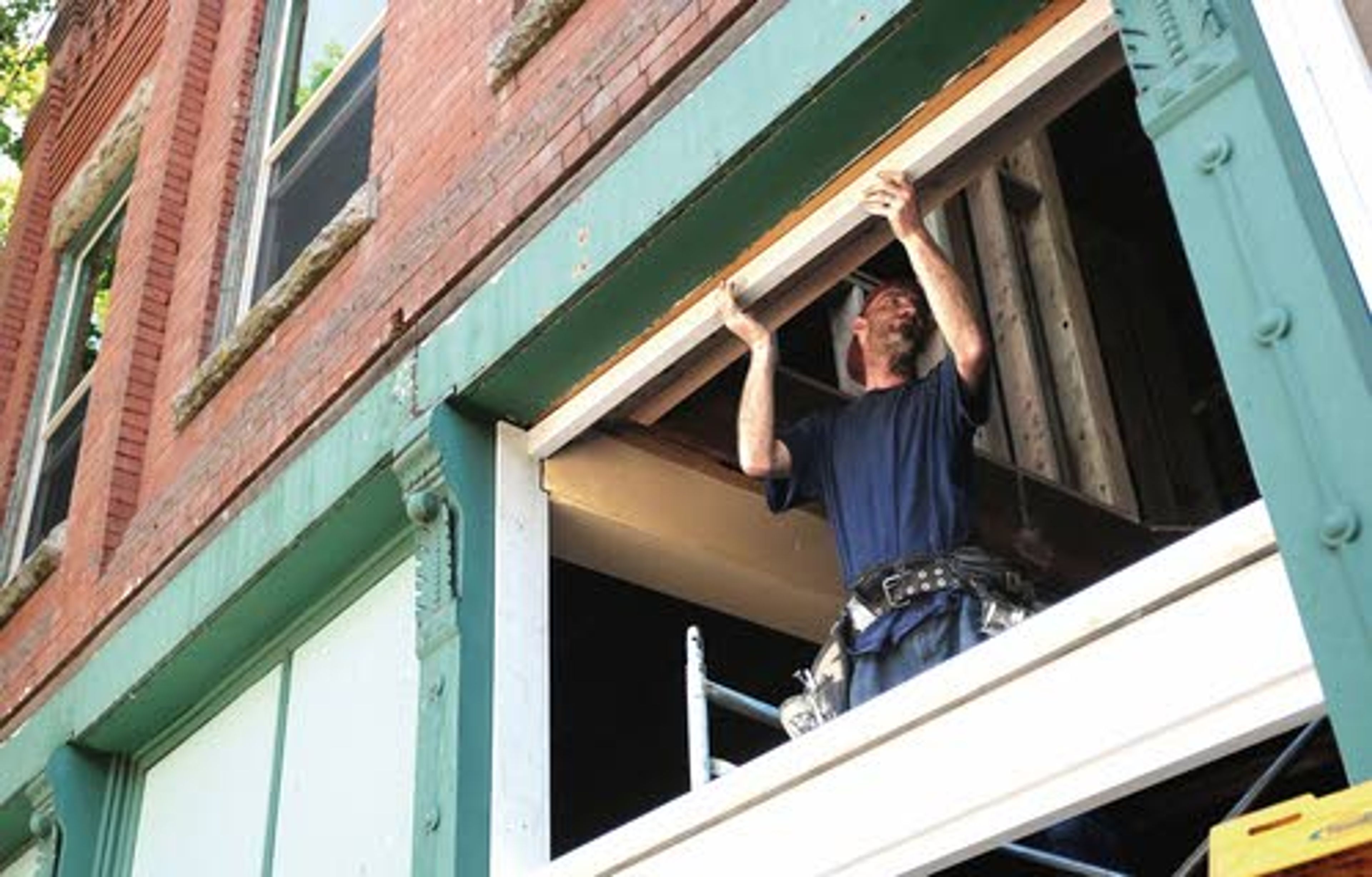 Downtown Lewiston renovation