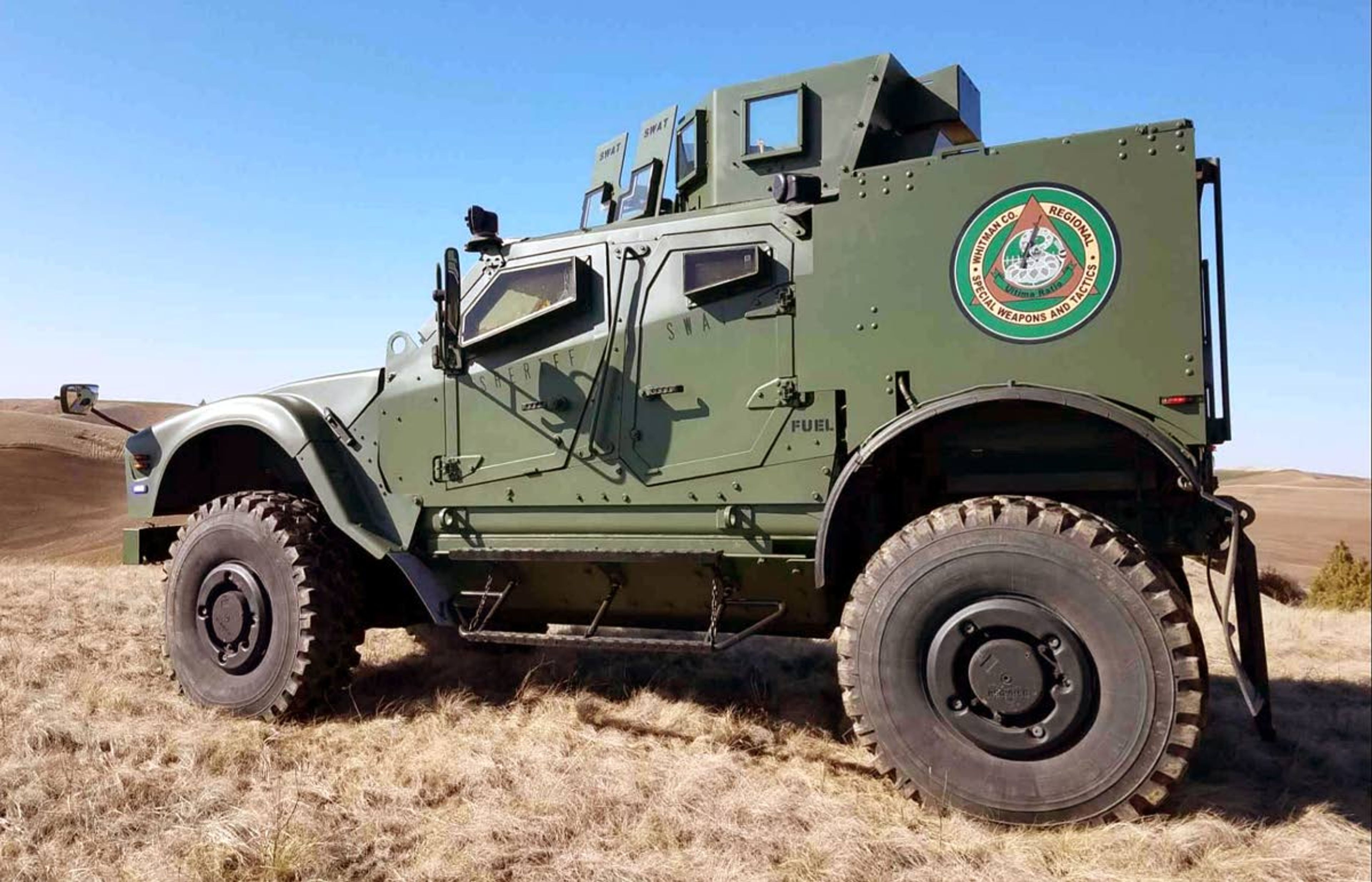 Whitman County gets new tactical vehicle