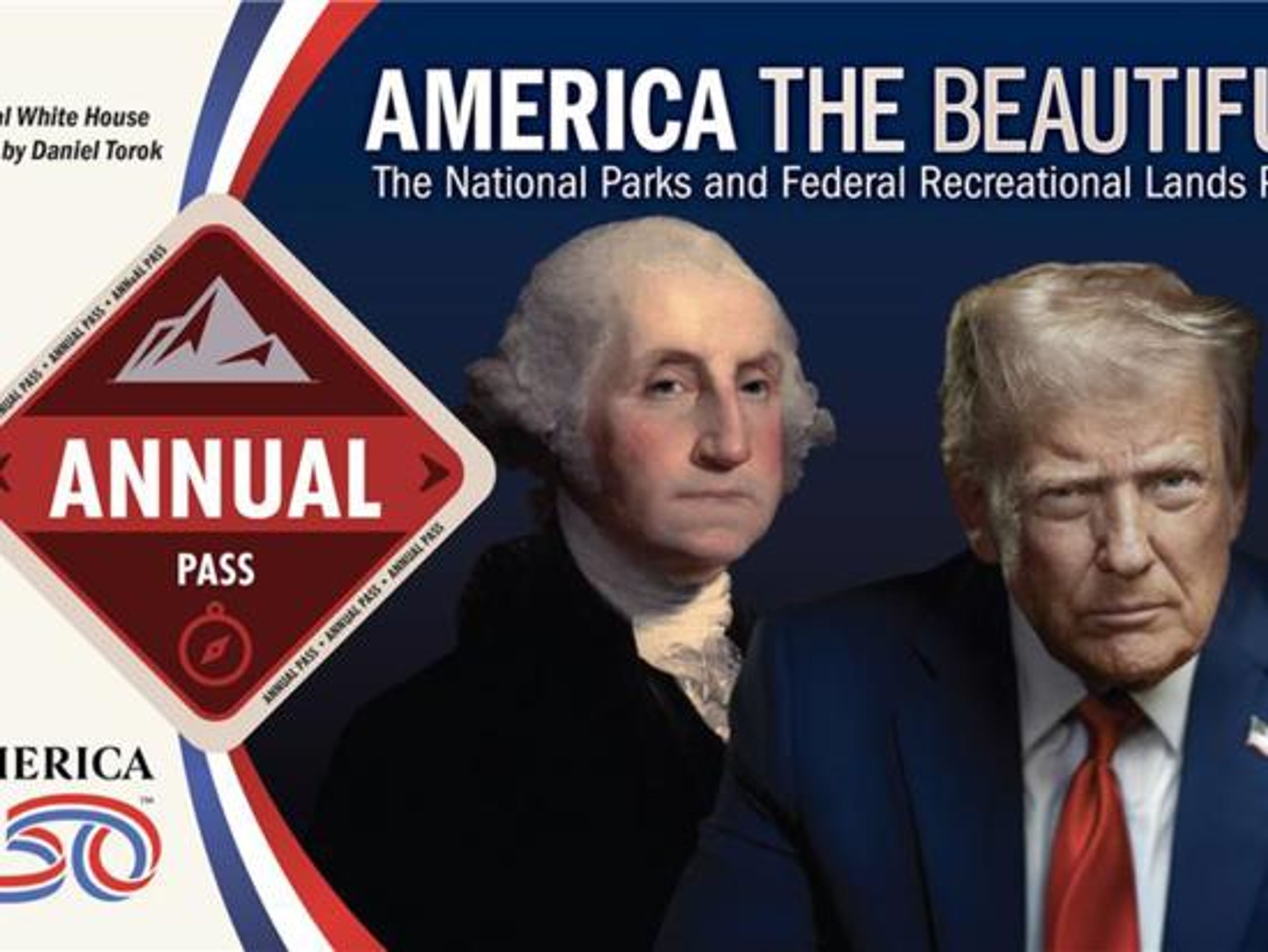 Group sues to block Trump’s face from appearing on parks pass