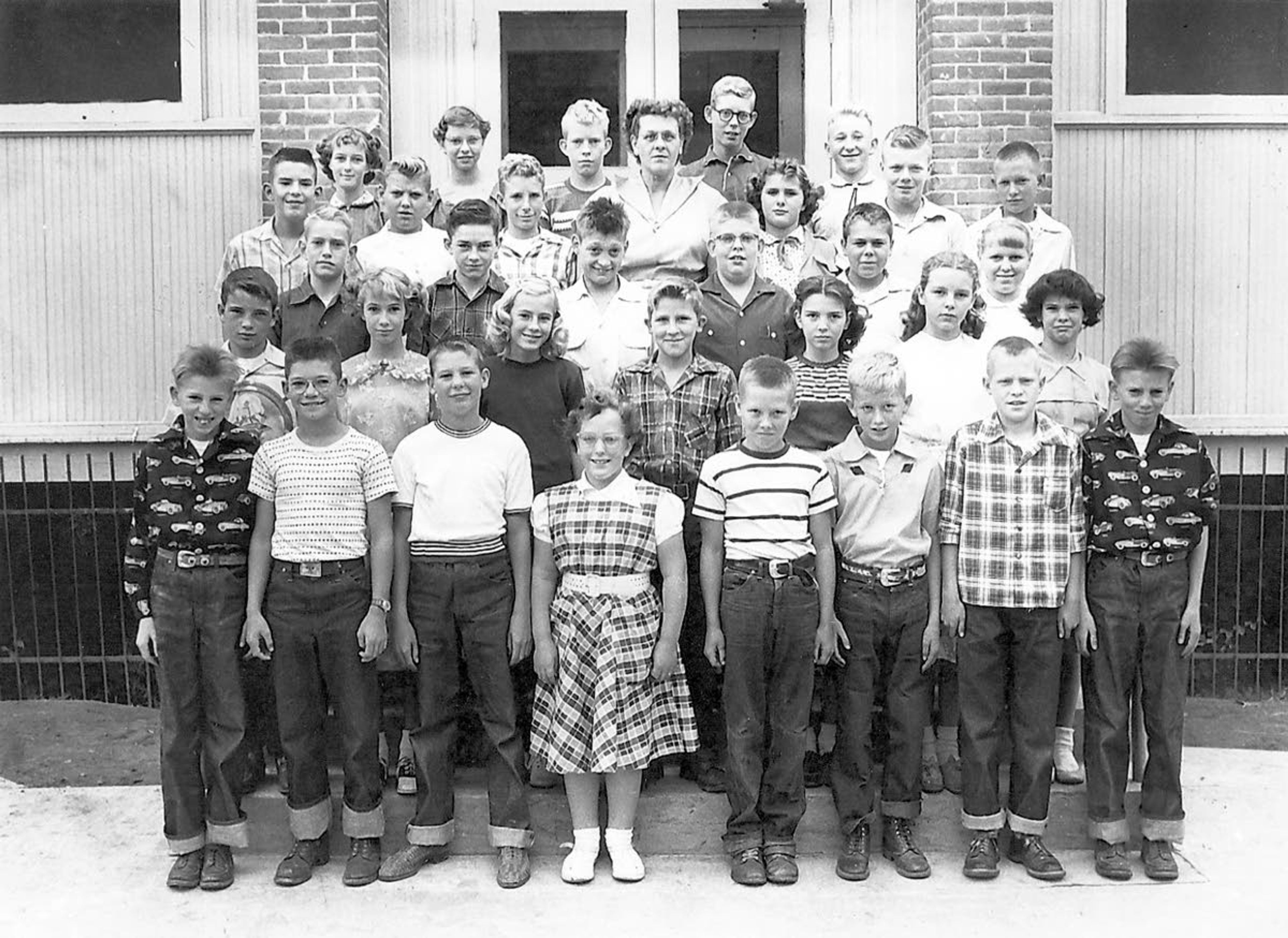 Submitted by Gary Gibler of LewistonThe Kooskia seventh graders gathered at the school for their class photo to mark the 1955-56 school year. Members of this class graduated high school in 1961, now 60 years ago. Pictured are, front row from left: Verl Mitchell, Joe Denham, Lawton Miller, Sharon Collier, Buster Baldwin, (Sid) Steve Booth, Mike Williams, Victor Mitchell; second row: George Saunders, Judy Kidder, Louise Johnson, Glen Zumwalt, Kay Mattix, Jean Mund, Charlotte Runge; third row: Leonard Brandt, David Baldwin, Frank Jenkins, Donnie Knight, Steve Berry, Nyla Hardy; fourth row: Gary Gibler, Terry Wagner, Dennis Bishop, Elma Berry, (teacher), Evelyn Cochran, Dick Fields and Donnie Curtis; back row: Carol Keehr, Jeanette Griner, Dick LeGault, David York and Lewis Flowers. Readers who would like to share their historical photos (20 years or older) from throughout the region may do so by emailing them to blasts@lmtribune.com or submitting them to: Blast from the Past, P.O. Box 957, Lewiston, ID 83501.