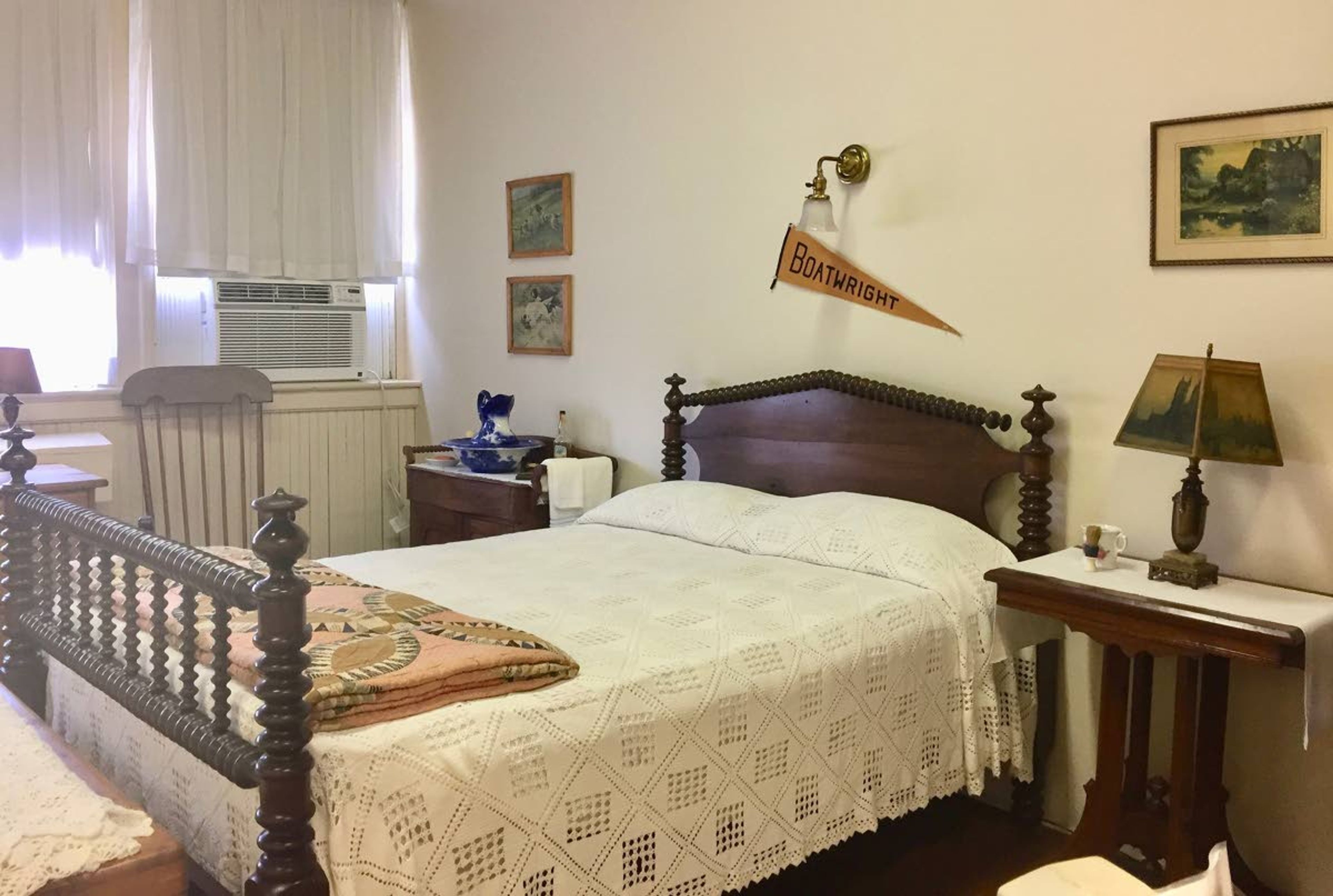 A replica of the bedroom of John-Boy Walton can be seen inside the Walton’s Mountain Museum in Schuyler, Va.