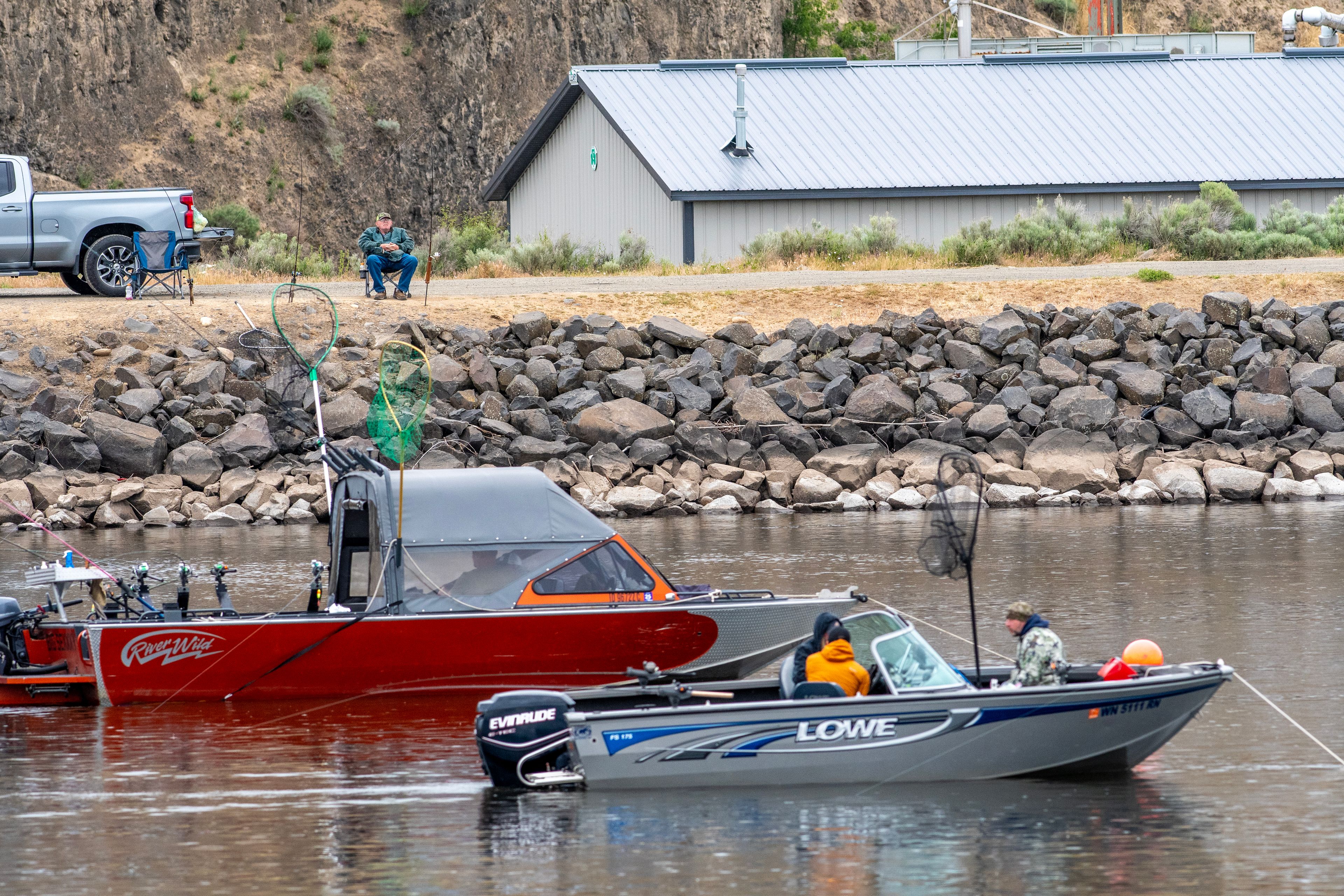 Low flow blues: springer fishing made tougher by below-average flows on Clearwater River