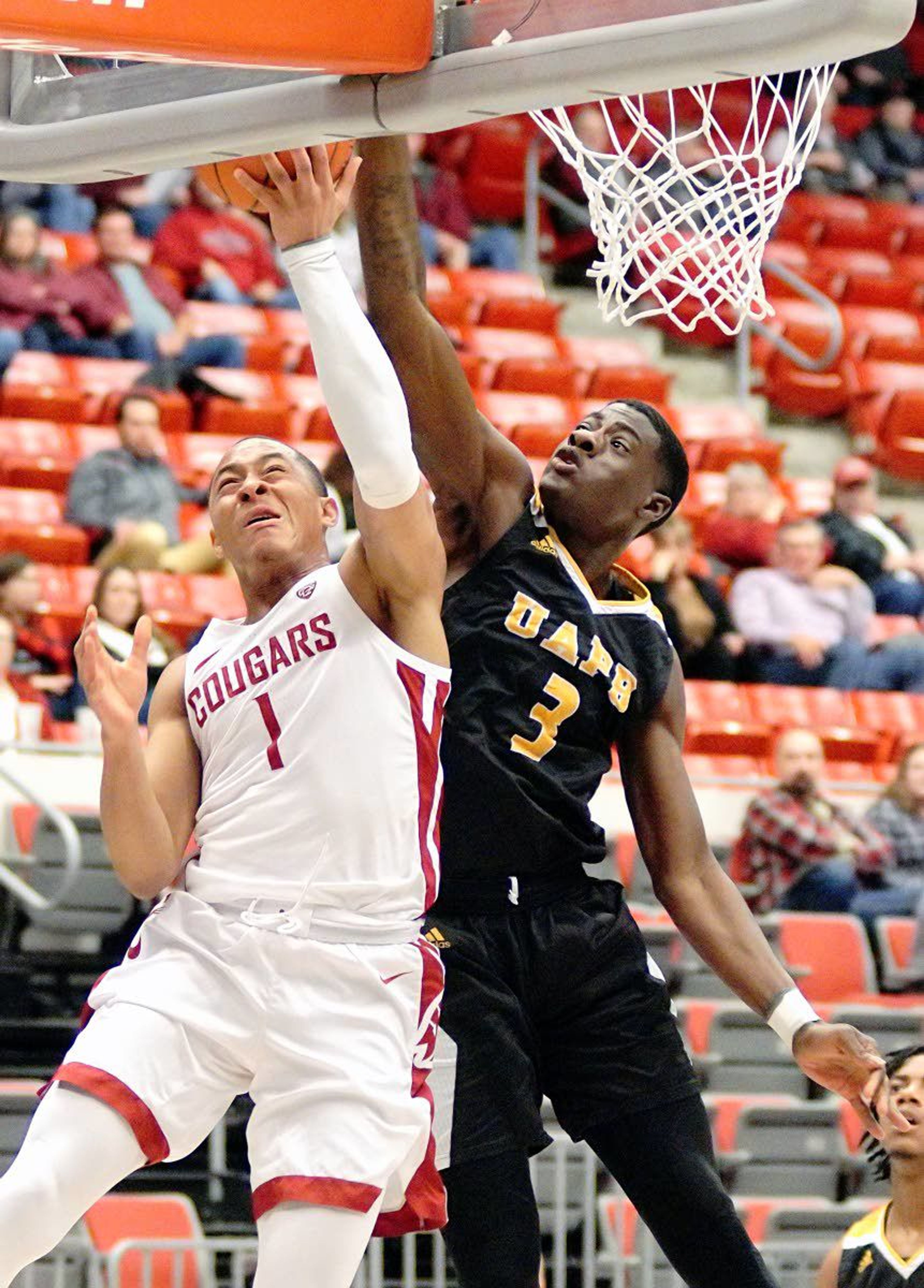 Williams strong on defense as WSU beats Arkansas Pine Bluff