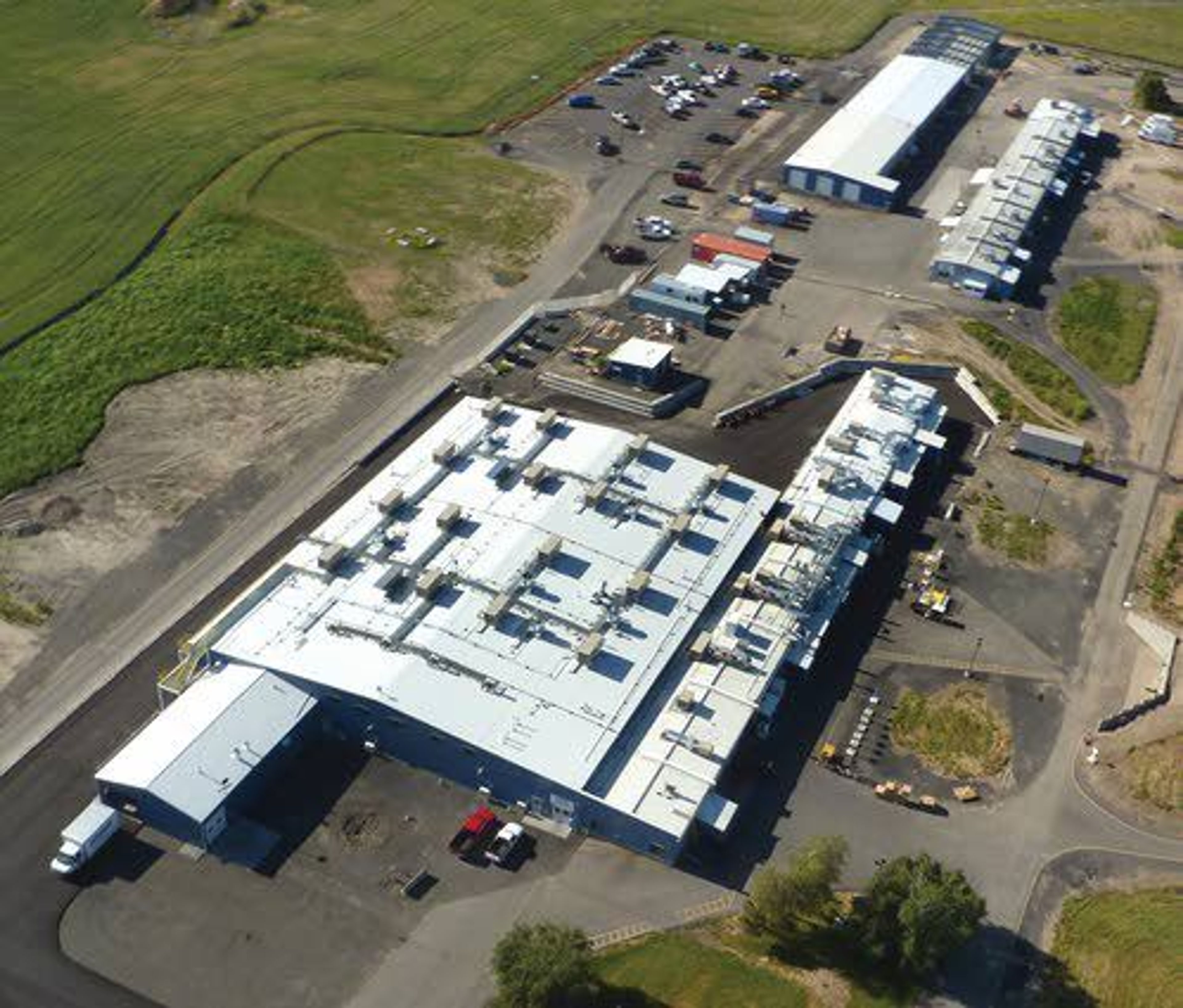 New buildings for the CCI/Speer operations at the Southport Industrial Park just south of Lewiston house a 37,000-square-foot expansion to the Vista-owned factory.