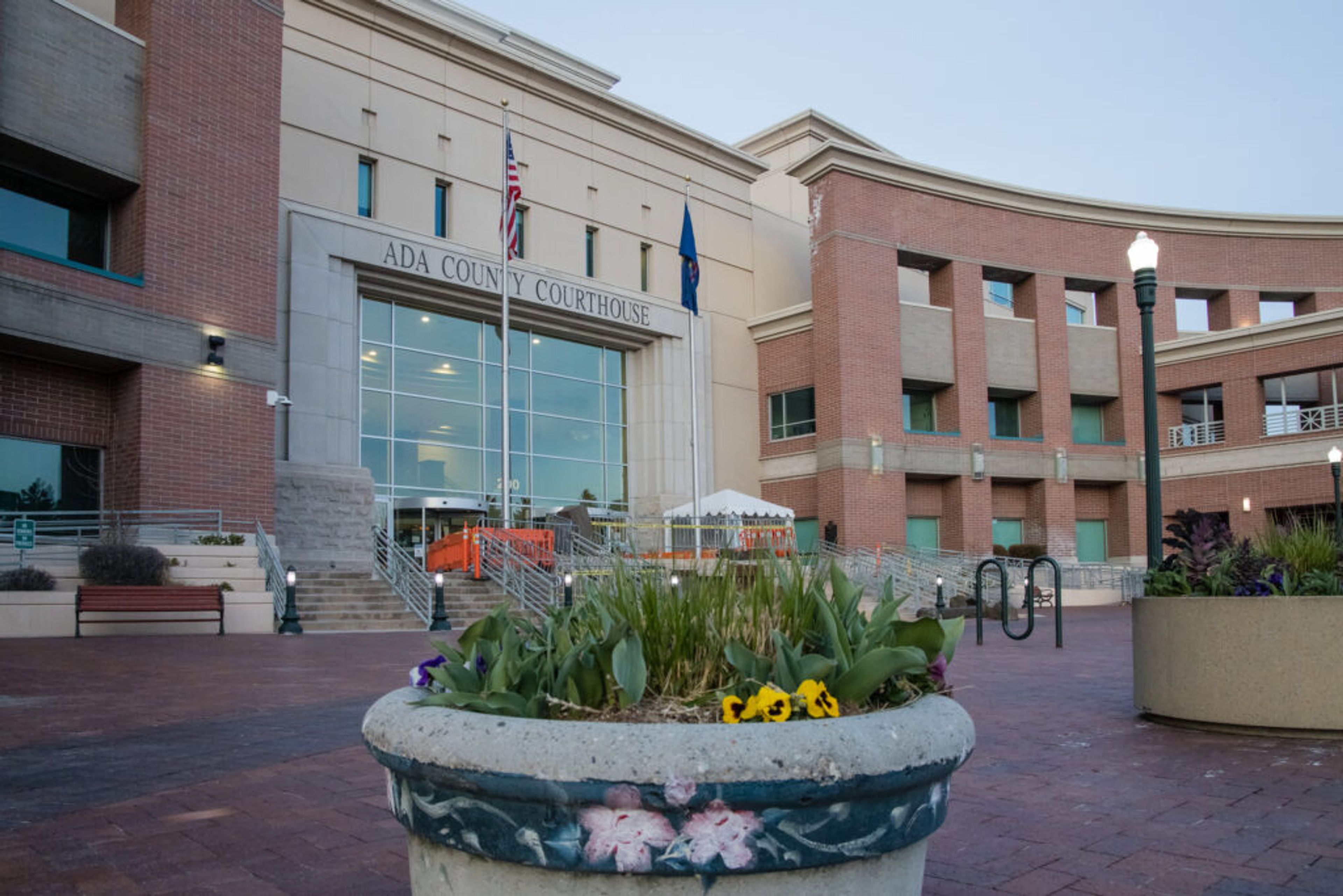 The Ada County Courthouse in Boise on March 21, 2021. (Otto Kitsinger for Idaho Capital Sun)