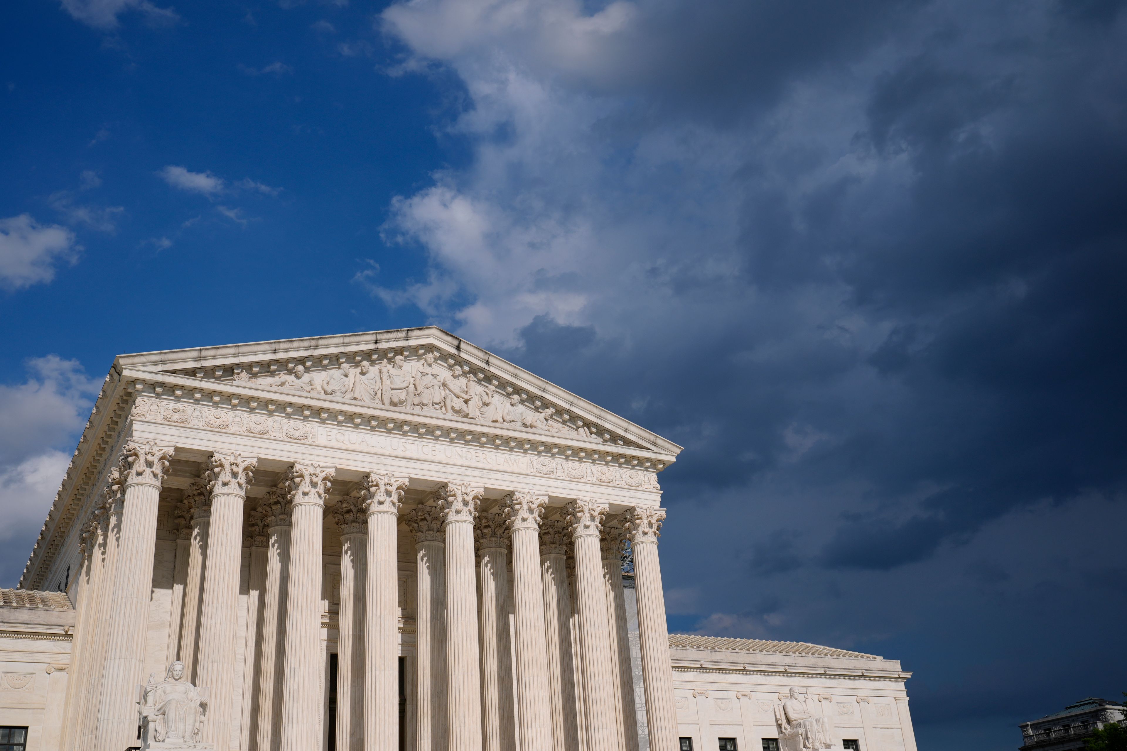 The Supreme Court in Washington, Sunday, June 30, 2024. (AP Photo/Susan Walsh)