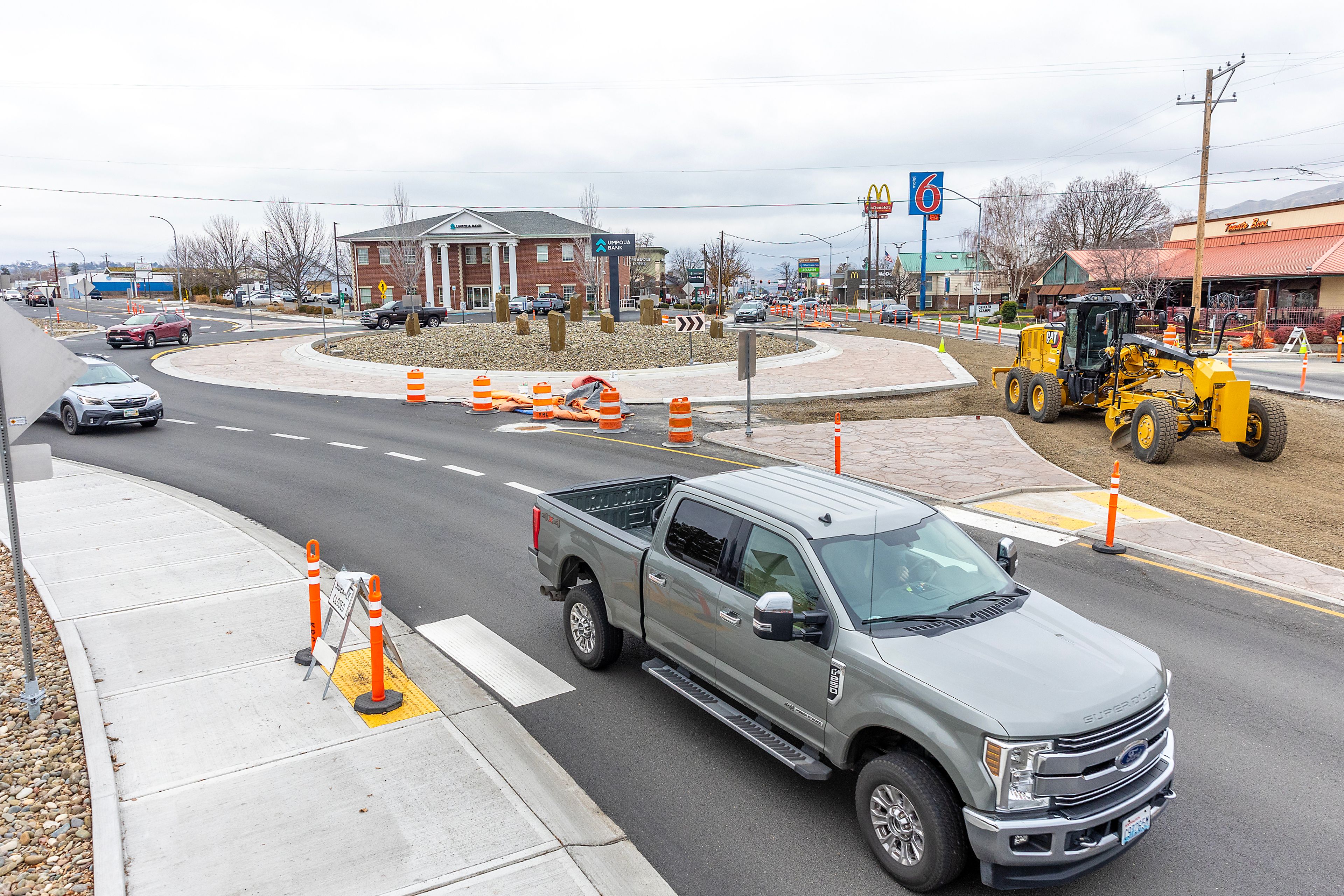 Clarkston roundabout making progress