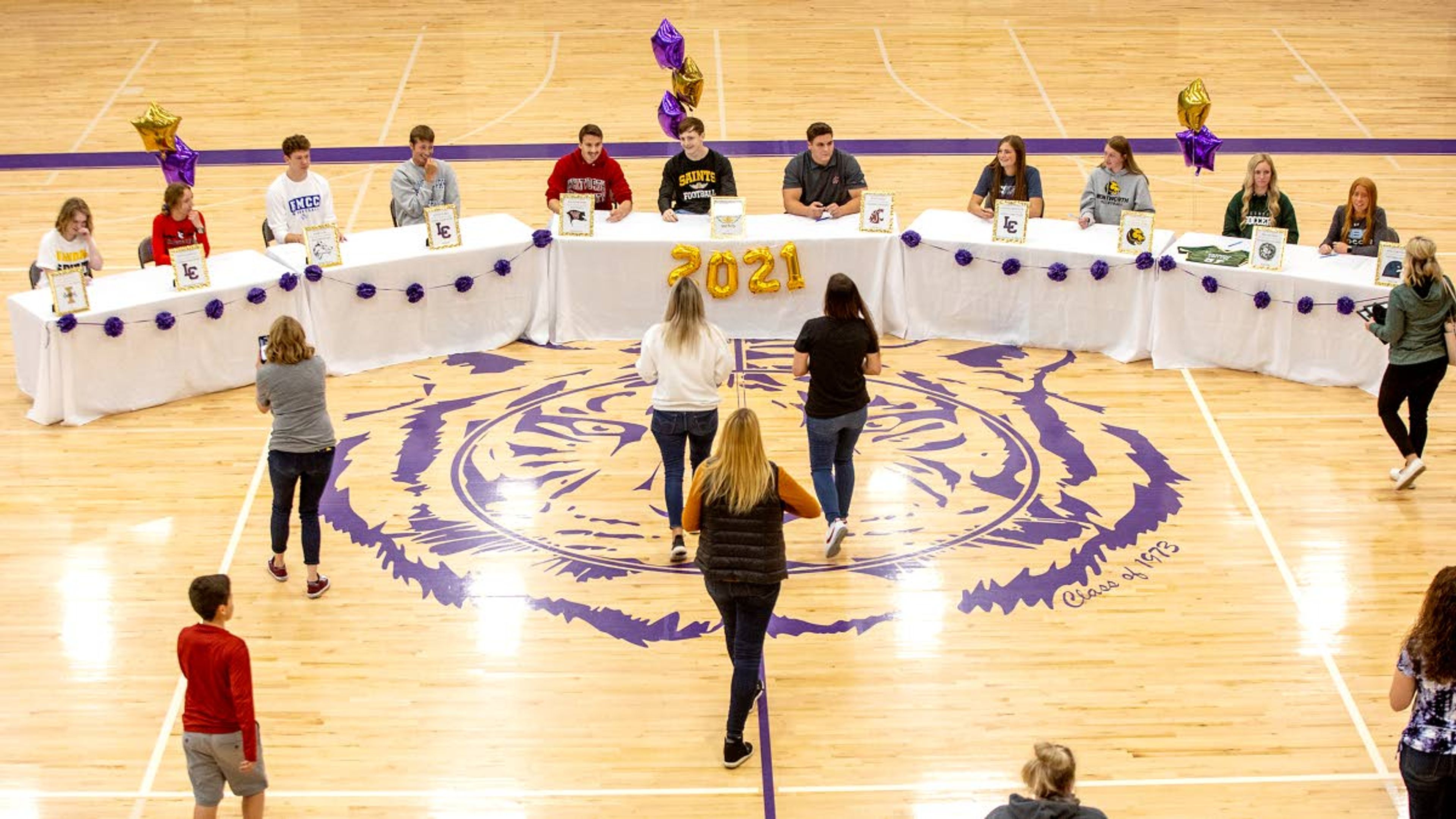 Celebrating their achievement