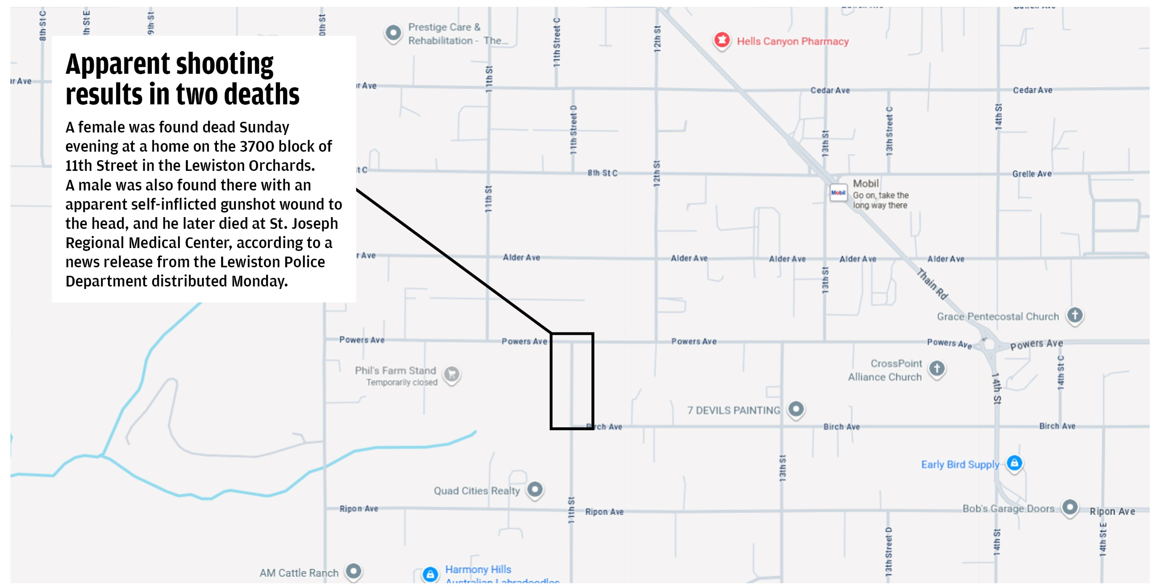 Police report apparent murder-suicide at Orchards residence