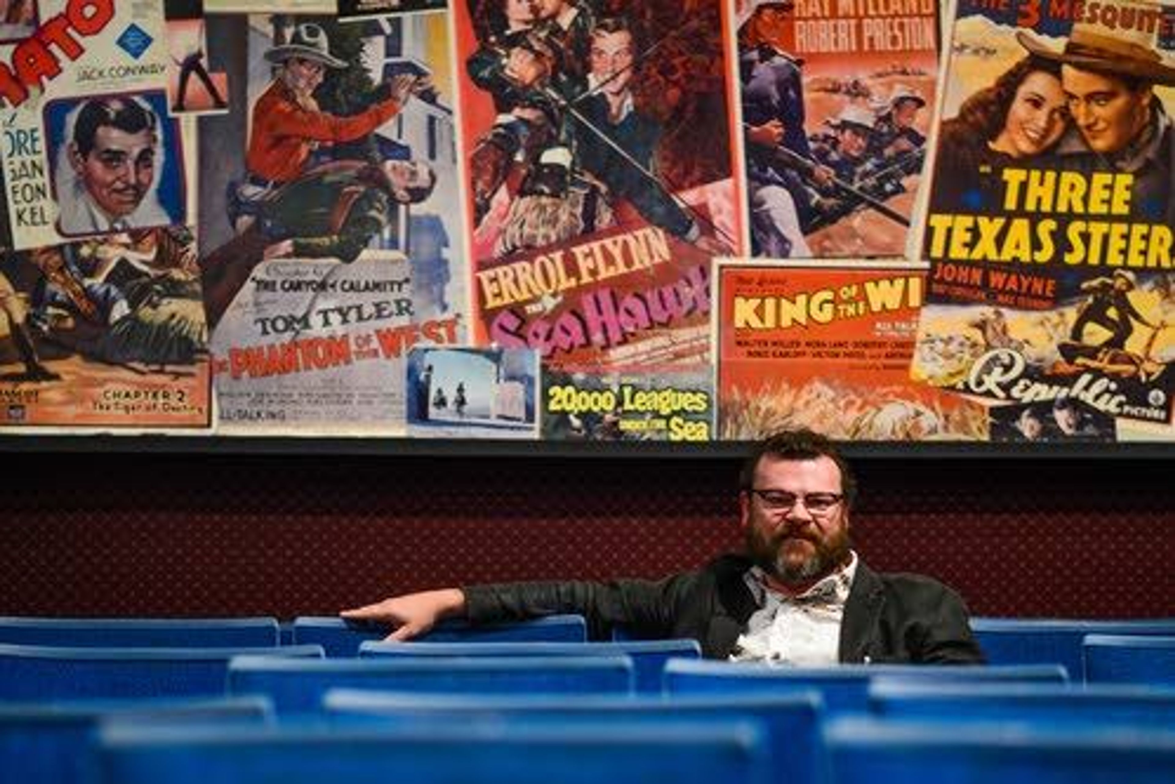 Nathan HowardRobert Caisley, professor of theater arts and head of dramatic writing at the University of Idaho, poses for a photo in The Kenworthy Performing Arts Centre Tuesday.