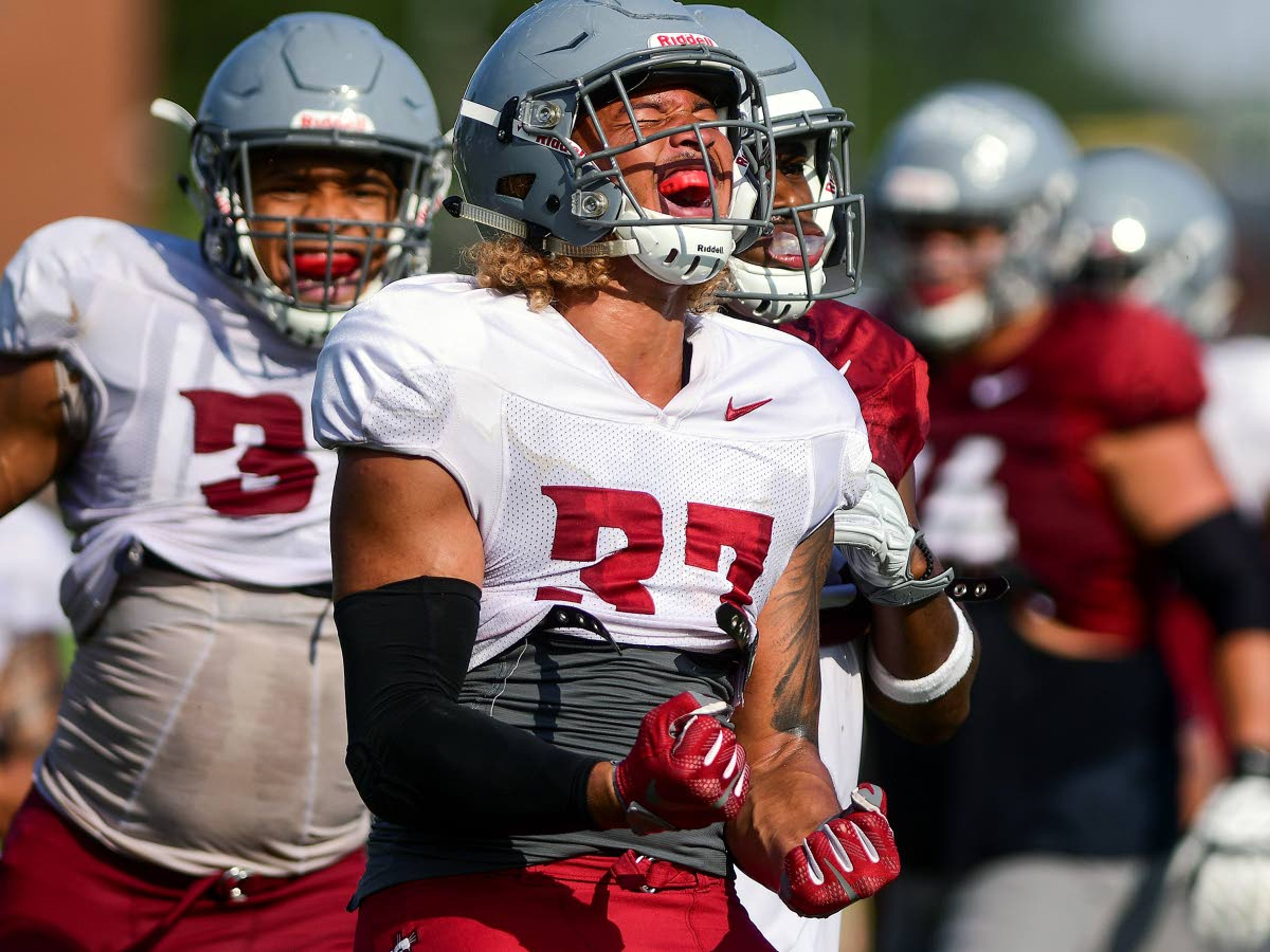 WSU receiver Patmon learning to ‘play to his size’