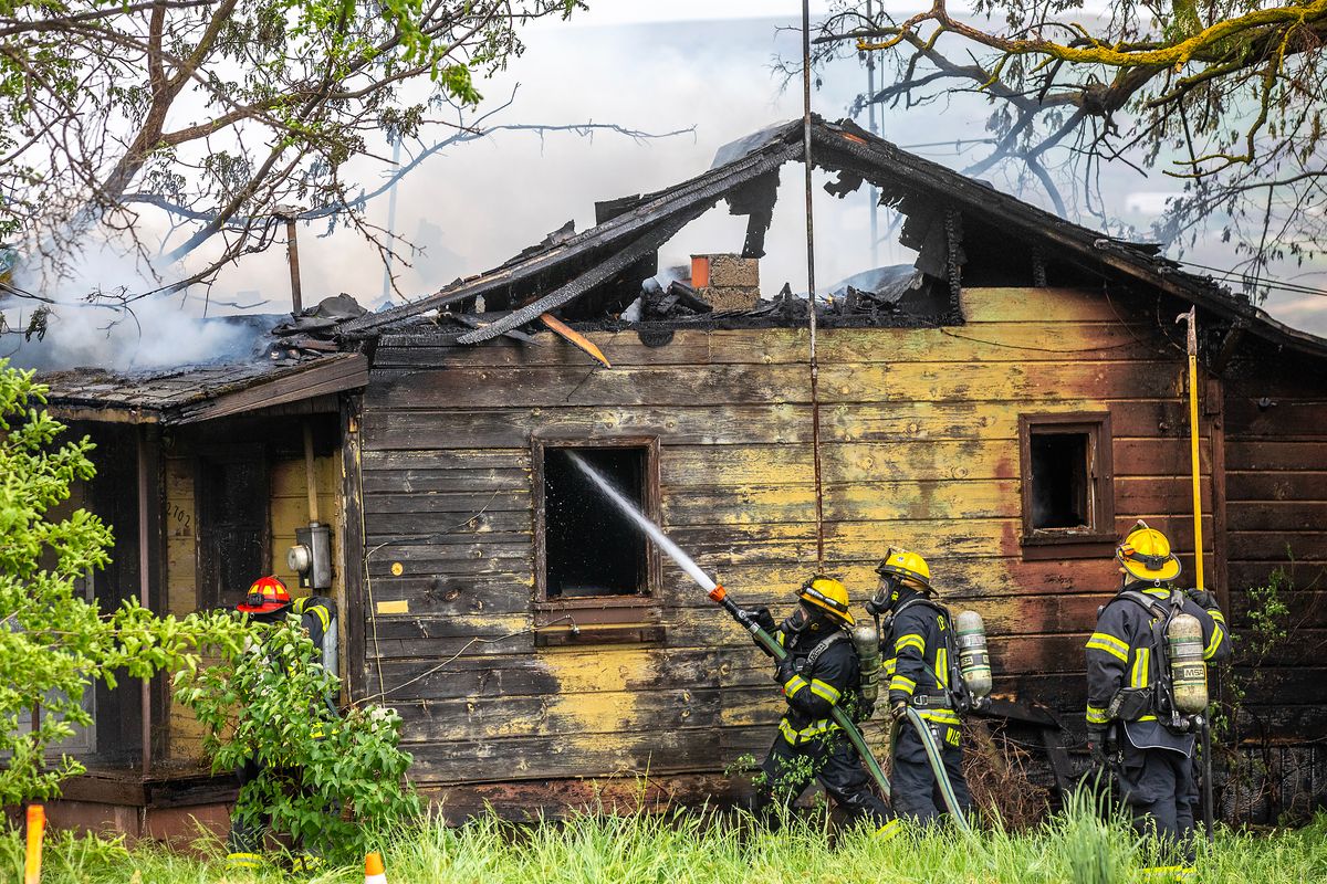 Structure a total loss after Saturday afternoon fire in North Lewiston