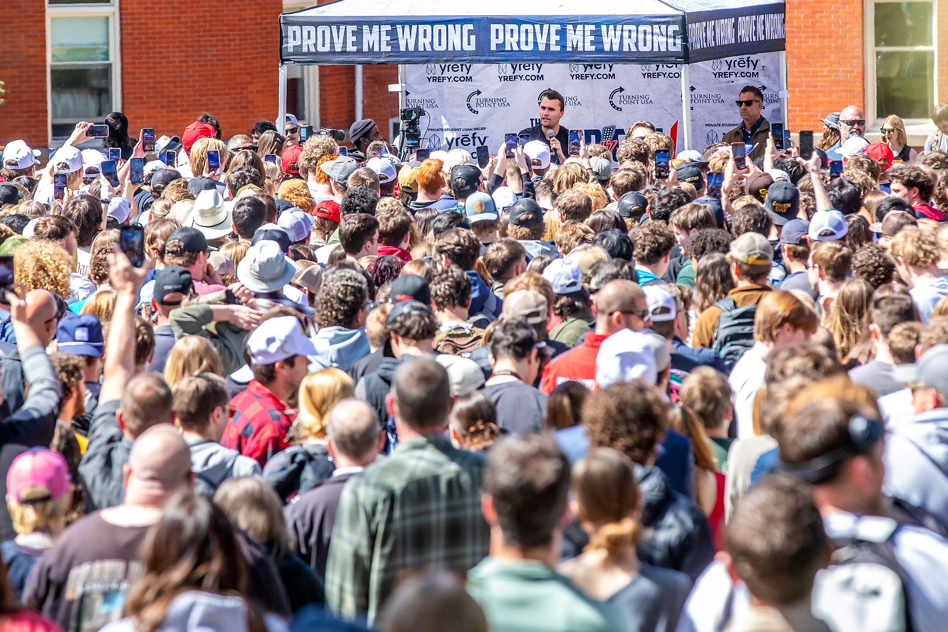 Charlie Kirk Visits Wsu