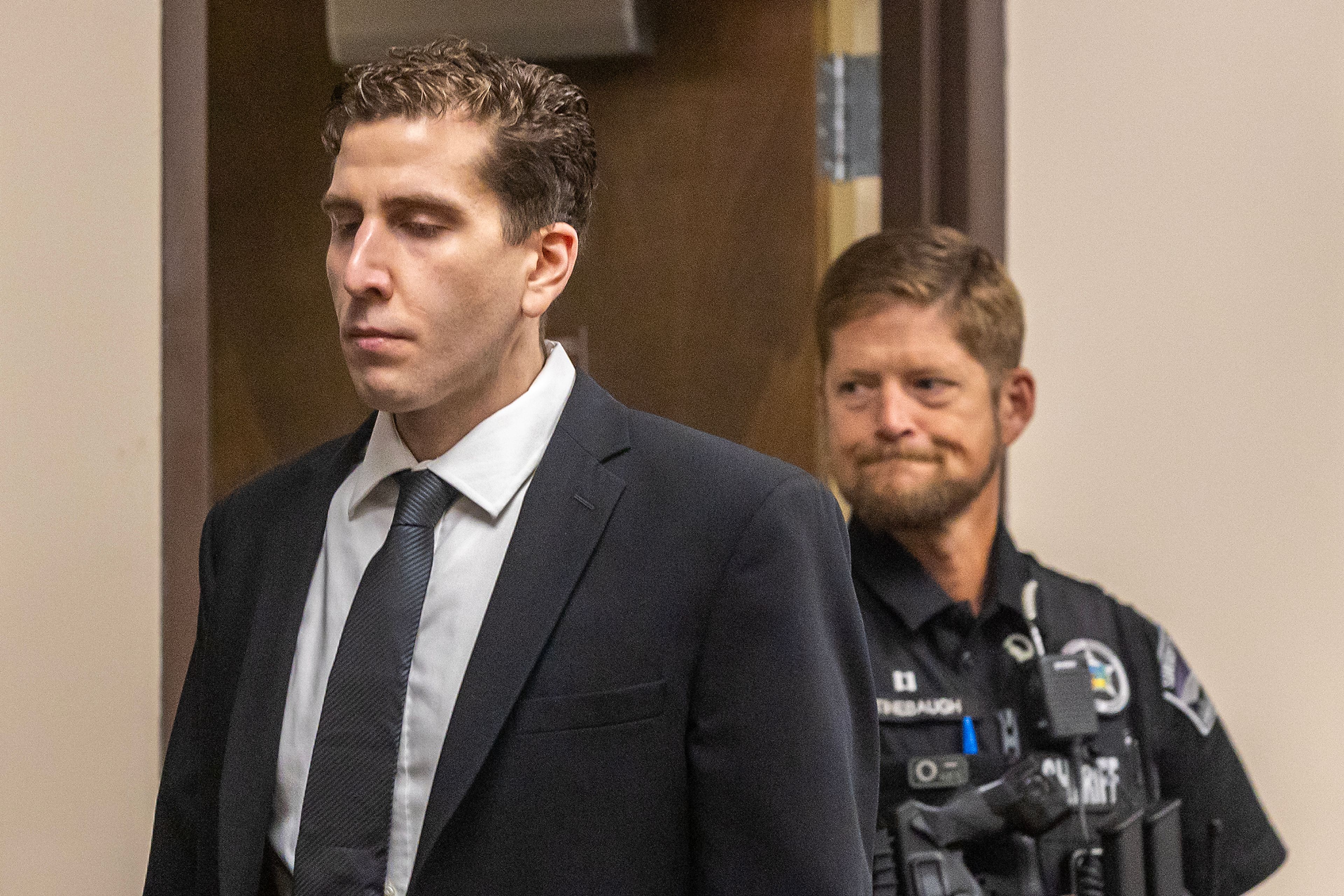 Bryan Kohberger enters the courtroom for a hearing Tuesday, June 27, 2023, at the Latah County Courthouse in Moscow.