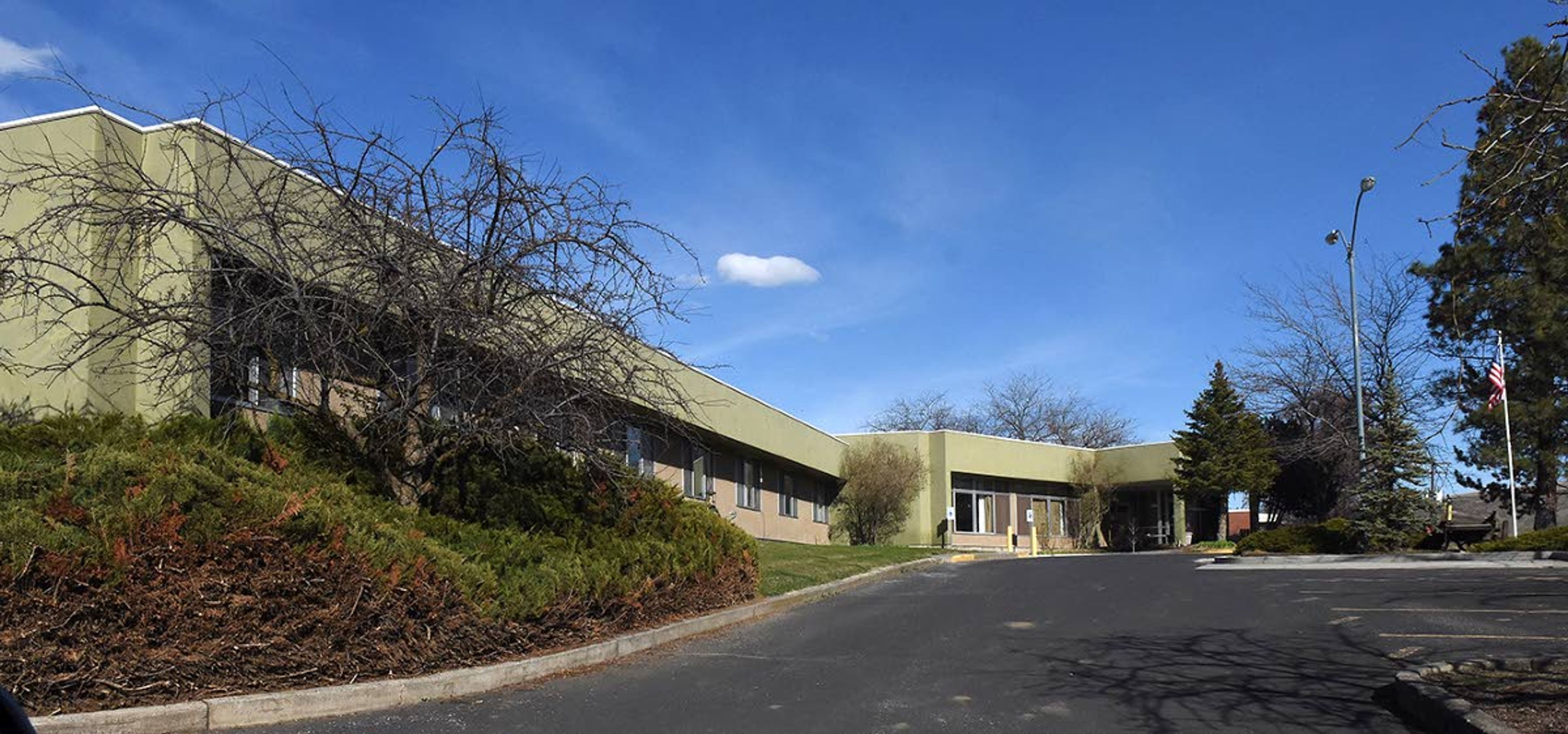 The Garfield County Hospital District in Pomeroy (its main building is shown here) is in financial trouble and could be leased to Tri-State Memorial Hospital in Clarkston.