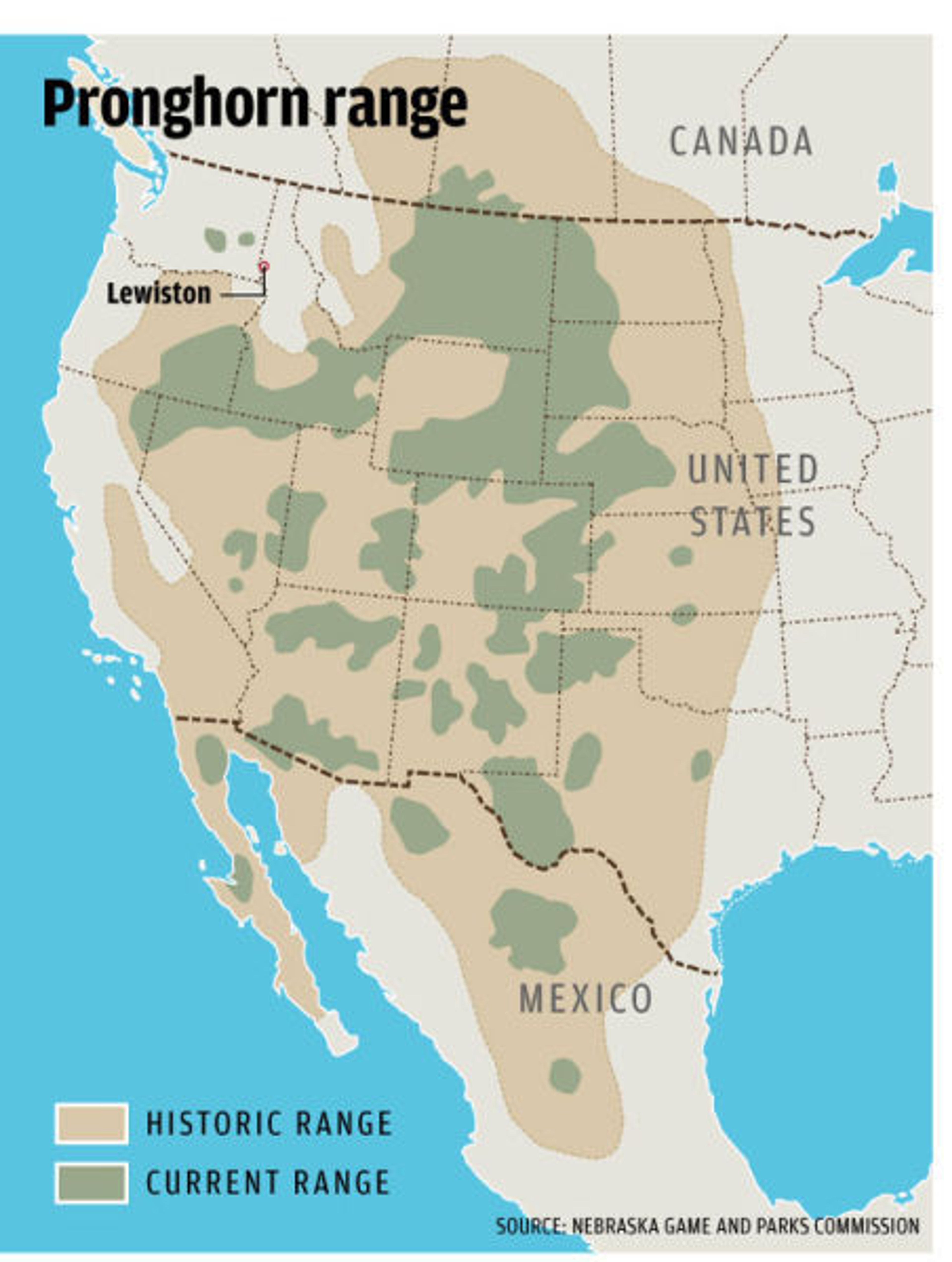 Pronghorn range