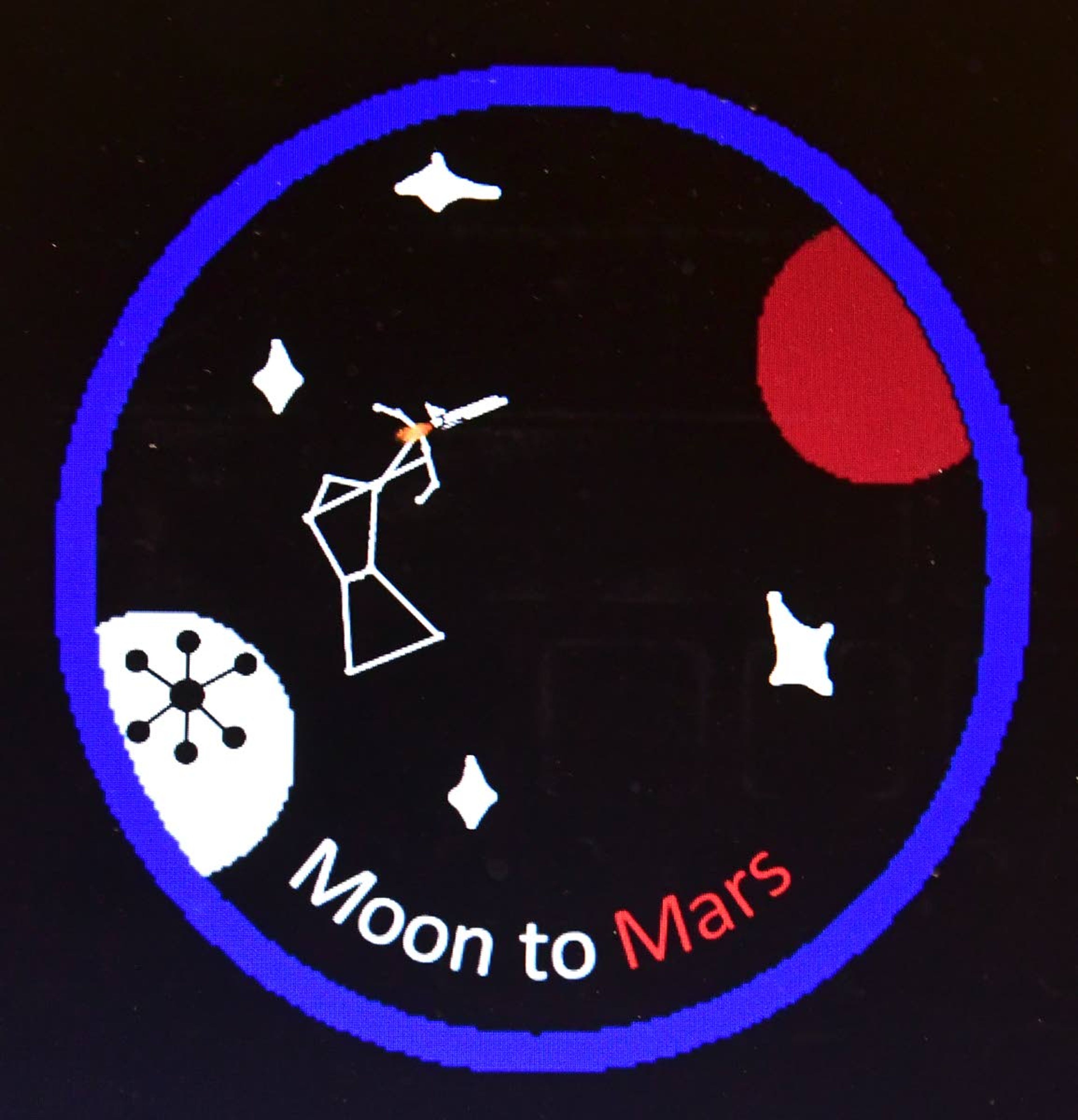 Madison Morgan designed this “Moon to Mars” patch for an international competition put on in part by NASA.