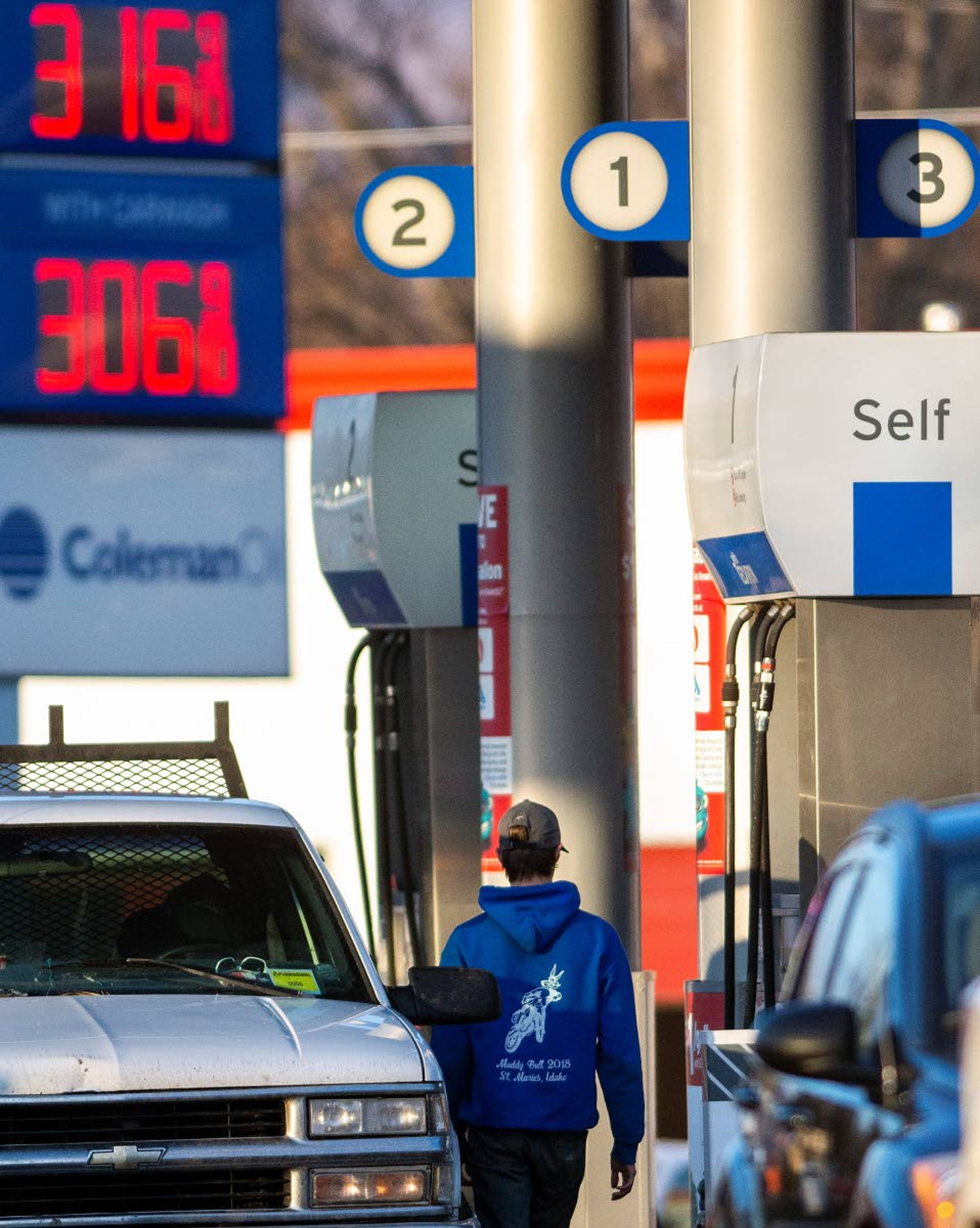 Gas prices have fallen in recent days, but north central Idaho and southeastern Washington have yet to see the big drop of other parts of the country. Large numbers of travelers — 50 million nationwide — are expected to take to the roads for the Thanksgiving holiday.