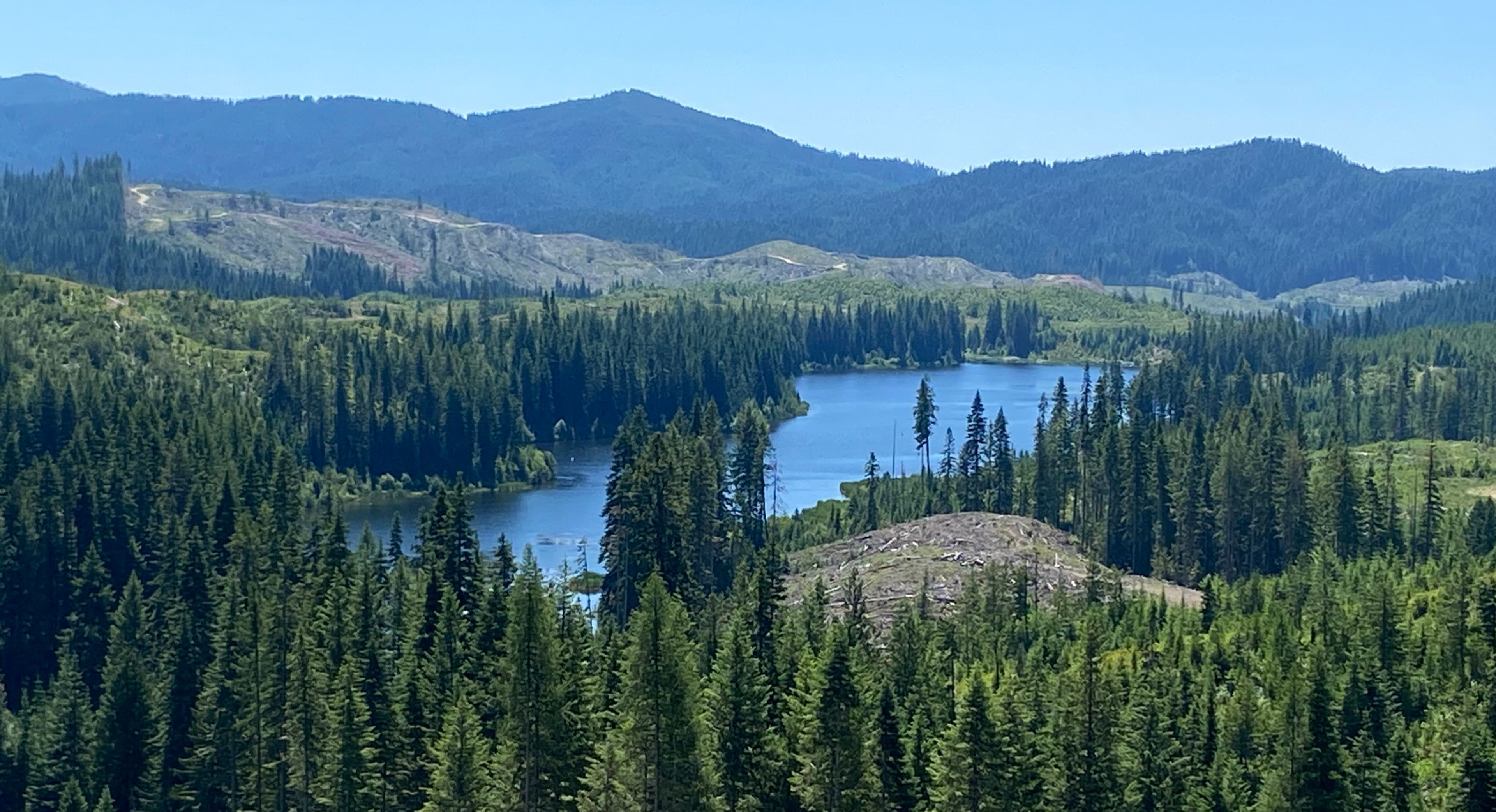 Deer Creek Reservoir near Pierce was created in 2004 and is stocked with a variety of trout.