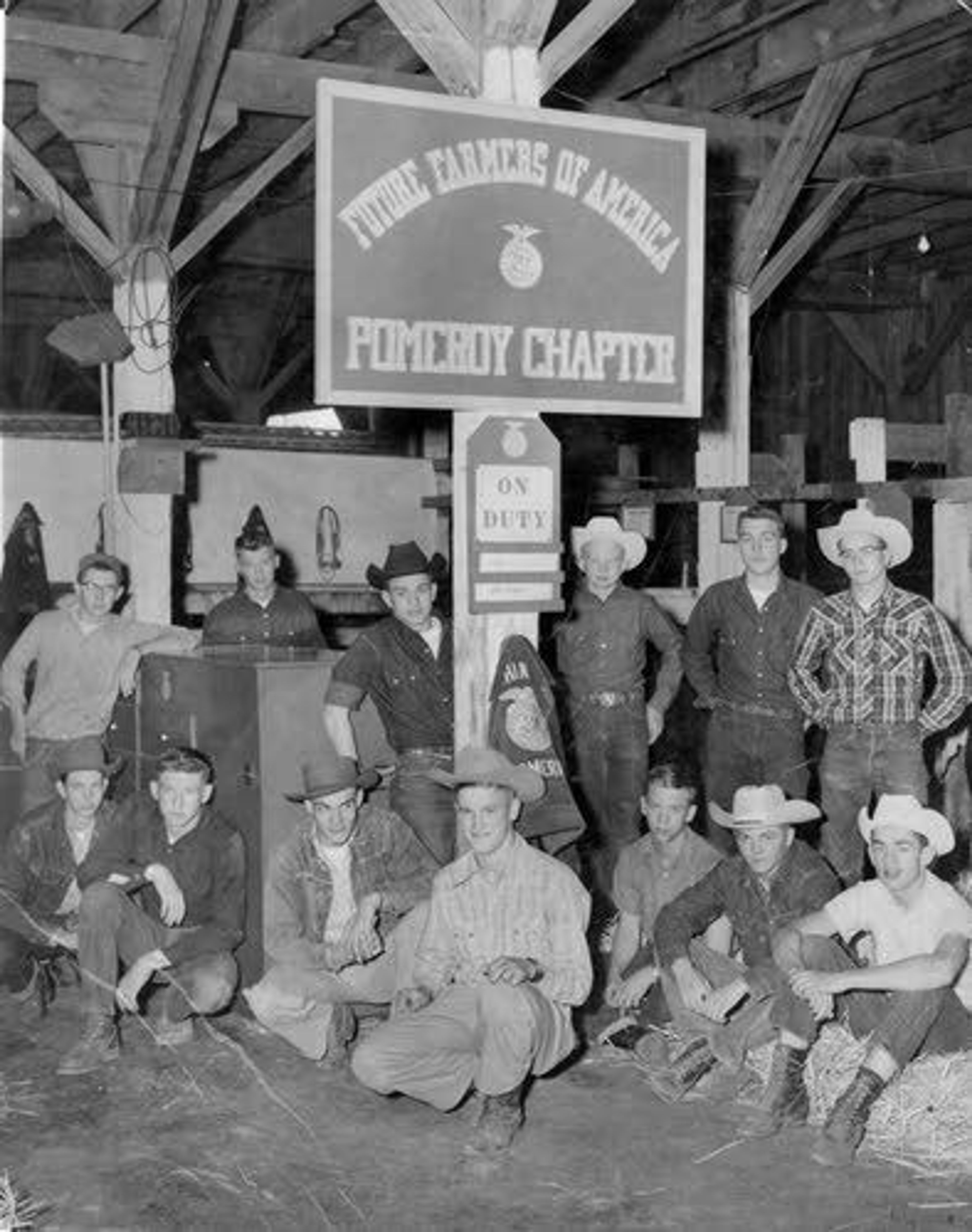 1956 At the Spokane Junior livestock show