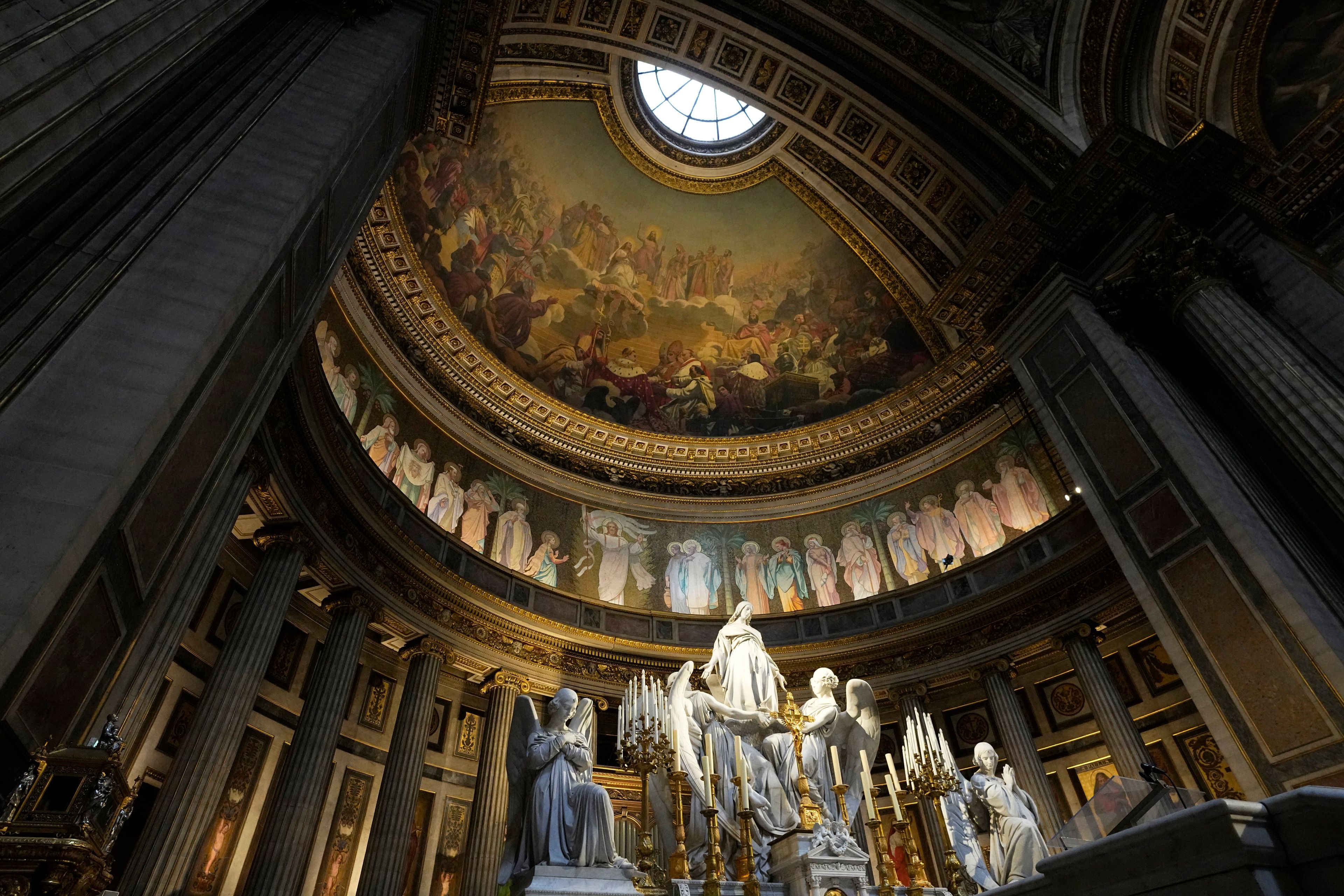 The Madeleine church is pictured Thursday, May 30, 2024 in Paris. As athletes rev up their training and organizers finalize everything from ceremonies to podiums before the Paris Olympics, more than 120 faith leaders are preparing for a different challenge – spiritually supporting some 14,000 participants from around the world, especially those whose medal dreams will inevitably get crushed.