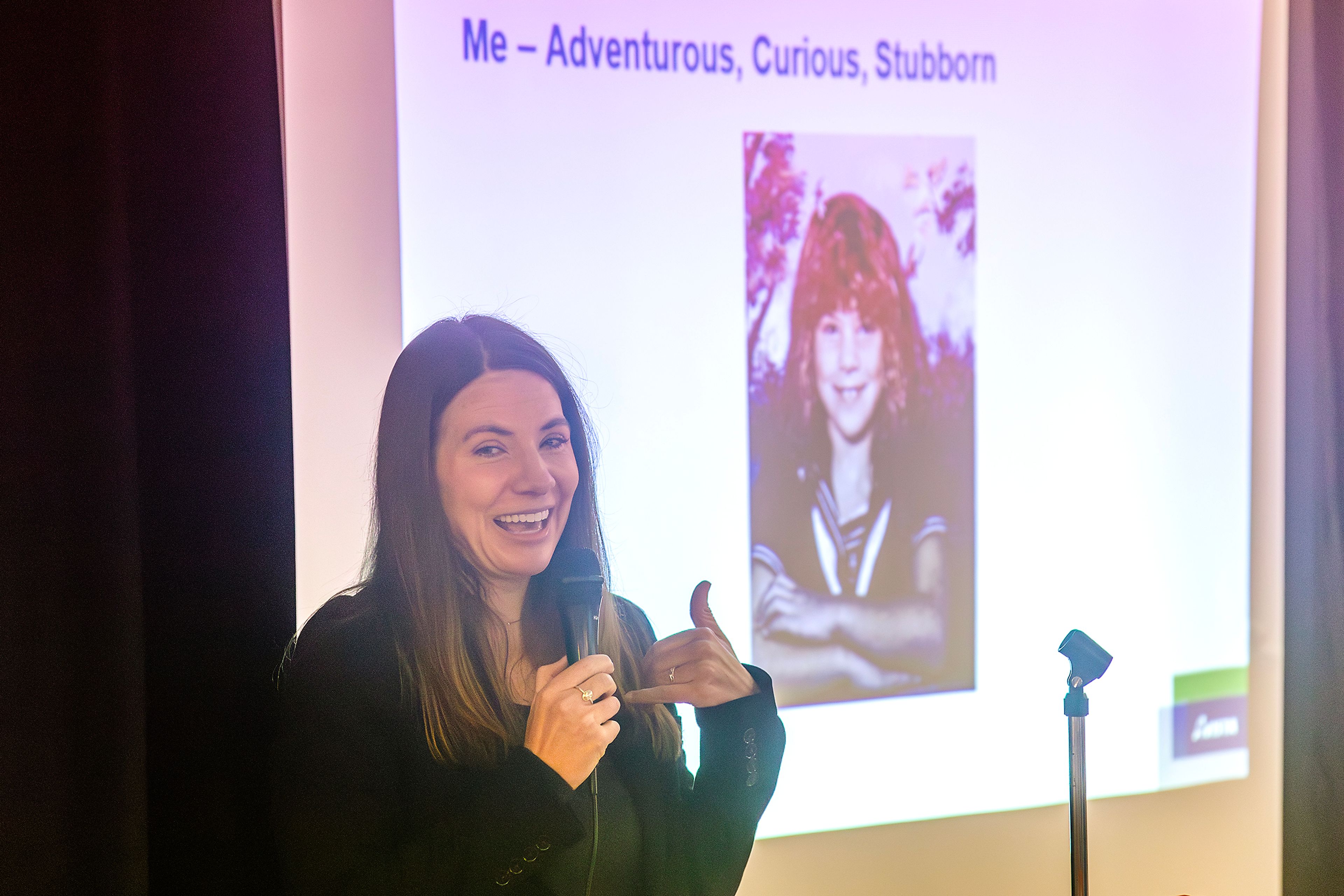 Heather Rosentrater, president and CEO of Avista Corporation, speaks Friday at the Inspiring Women Brunch at the YWCA in Lewiston.