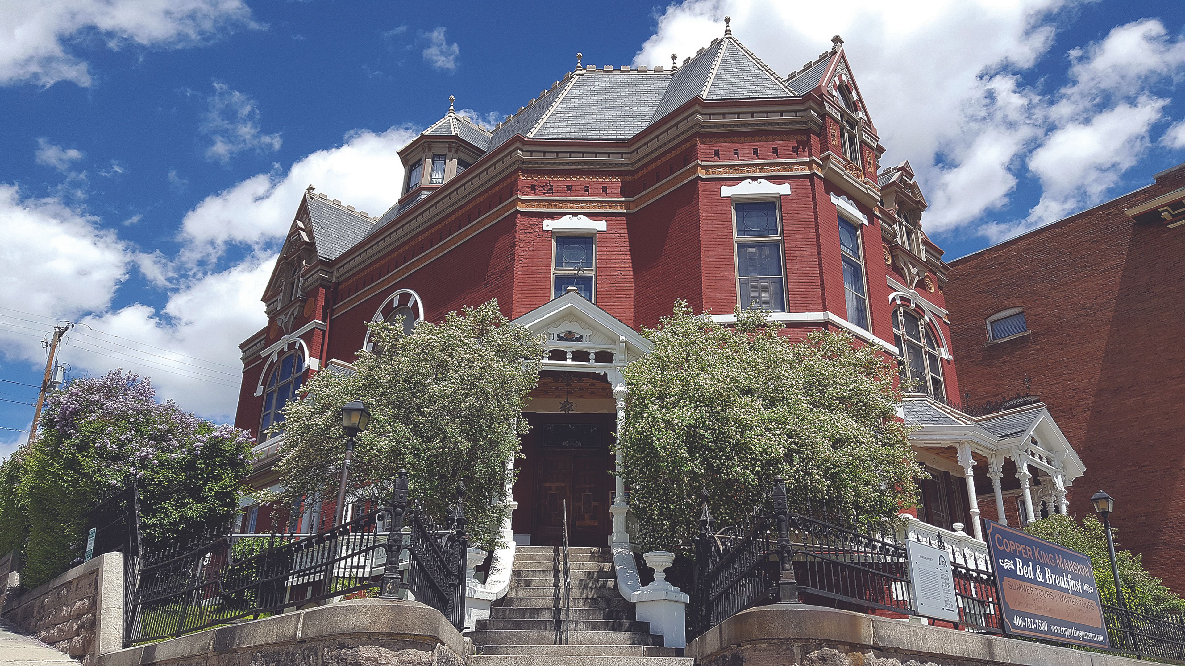 The Copper King Mansion in Uptown Butte, Mont.