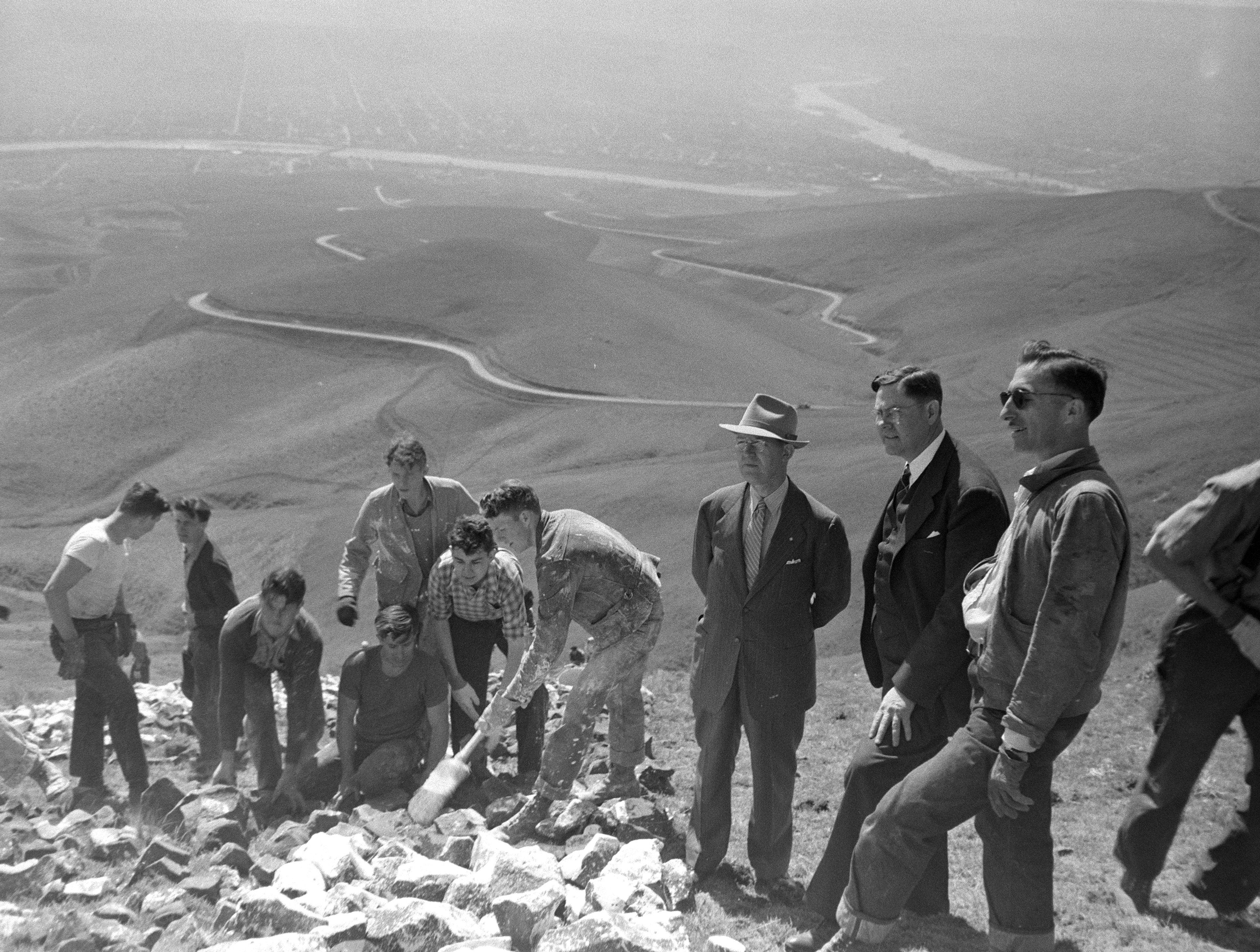 Blast from the Past / 1941: Supervising the boys’ work