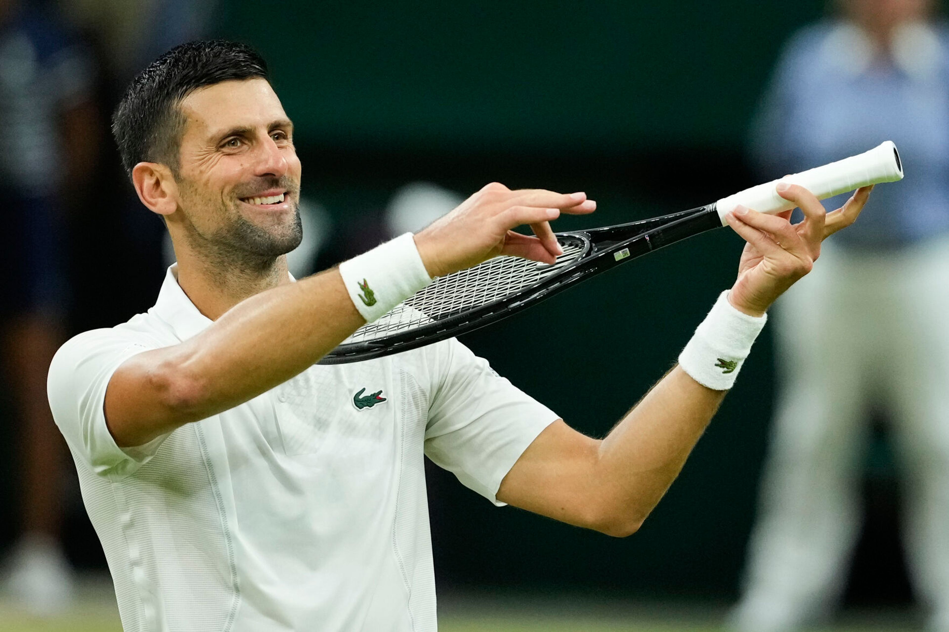 Novak Djokovic gets into it with fans after reaching the quarterfinals at Wimbledon